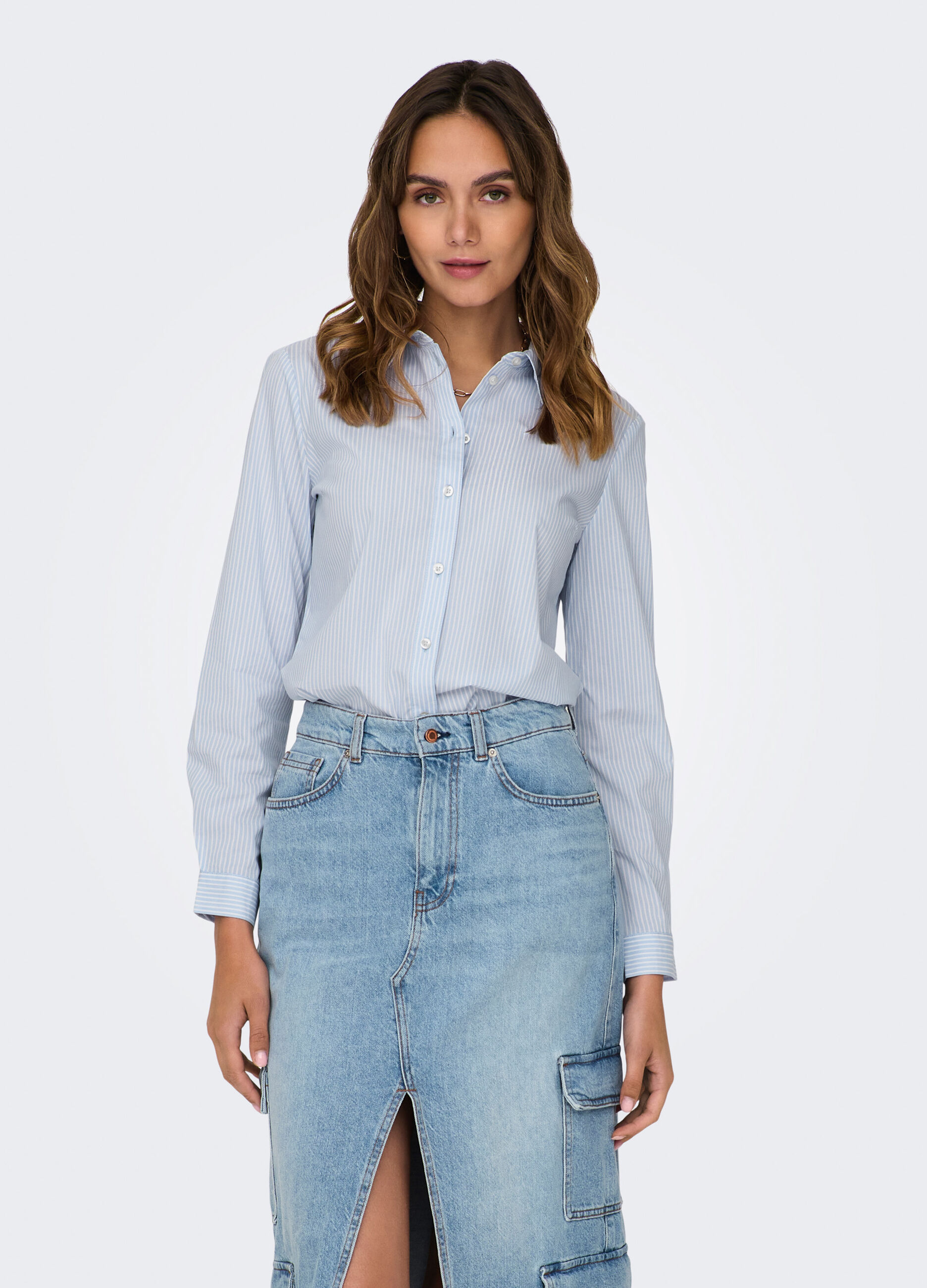 Camicia a righe donna