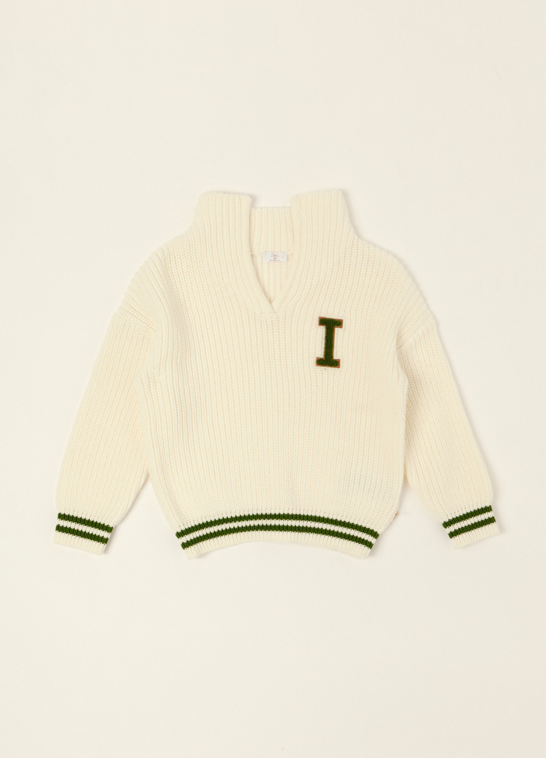 Maglioncino tricot in puro cotone IANA _0