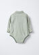 Body camicia in pura flanella di cotone neonato_1