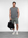 Canotta relaxed fit in misto cotone uomo_0