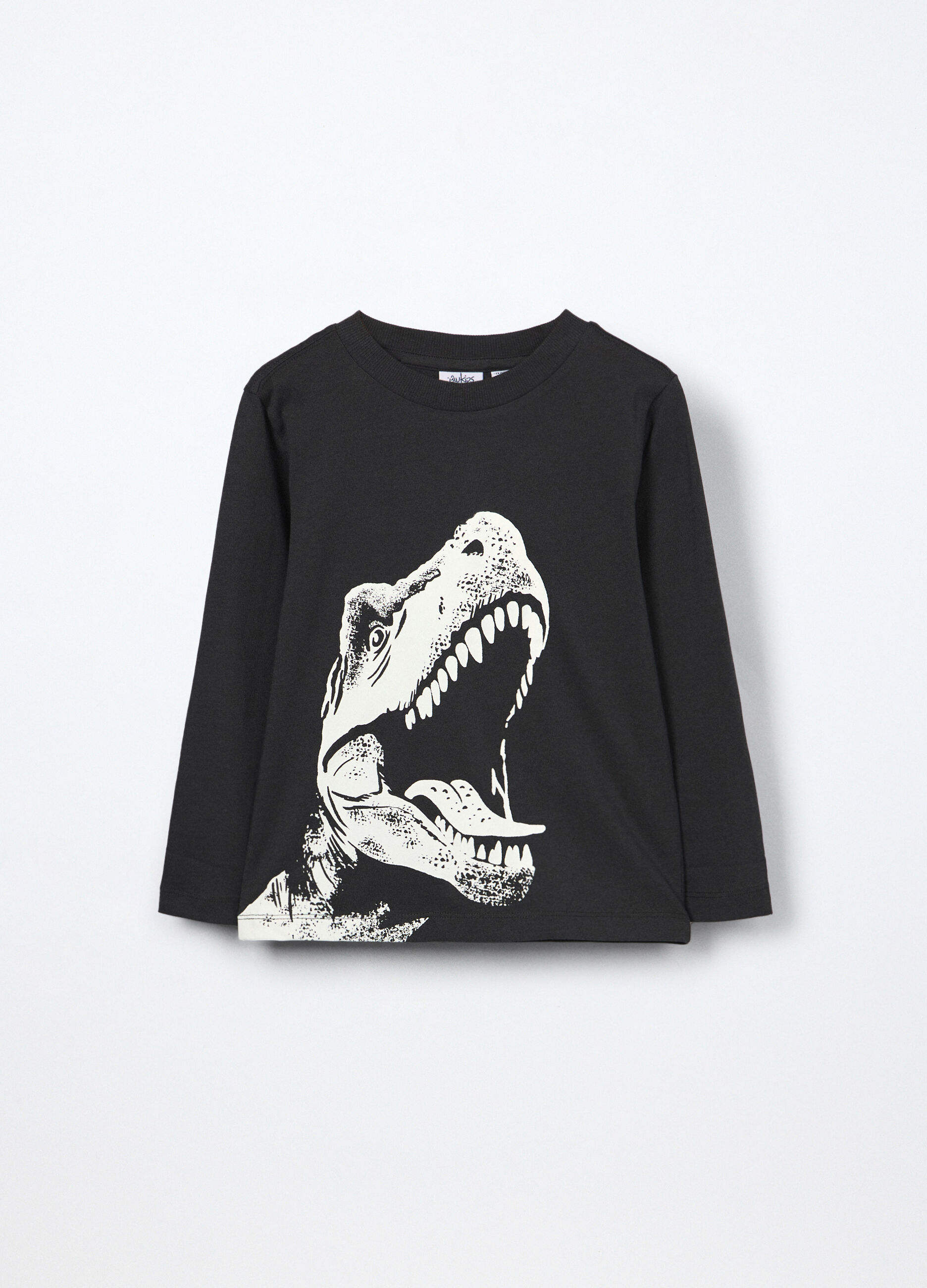 T-shirt in jersey di puro cotone bambino_0