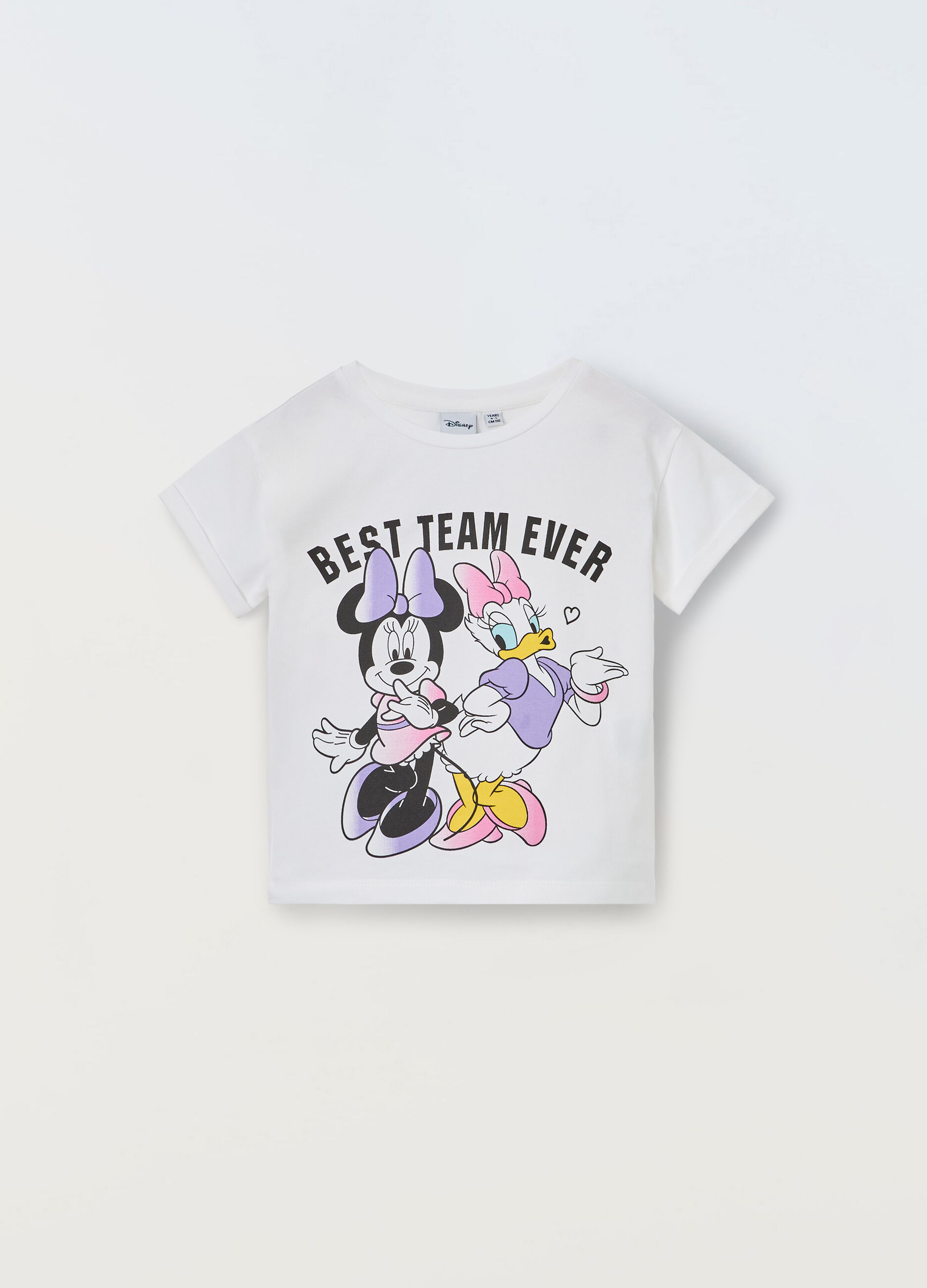 T-shirt in cotone stretch bambina_0