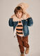 Giacca denim blu con interno in pelliccia_0