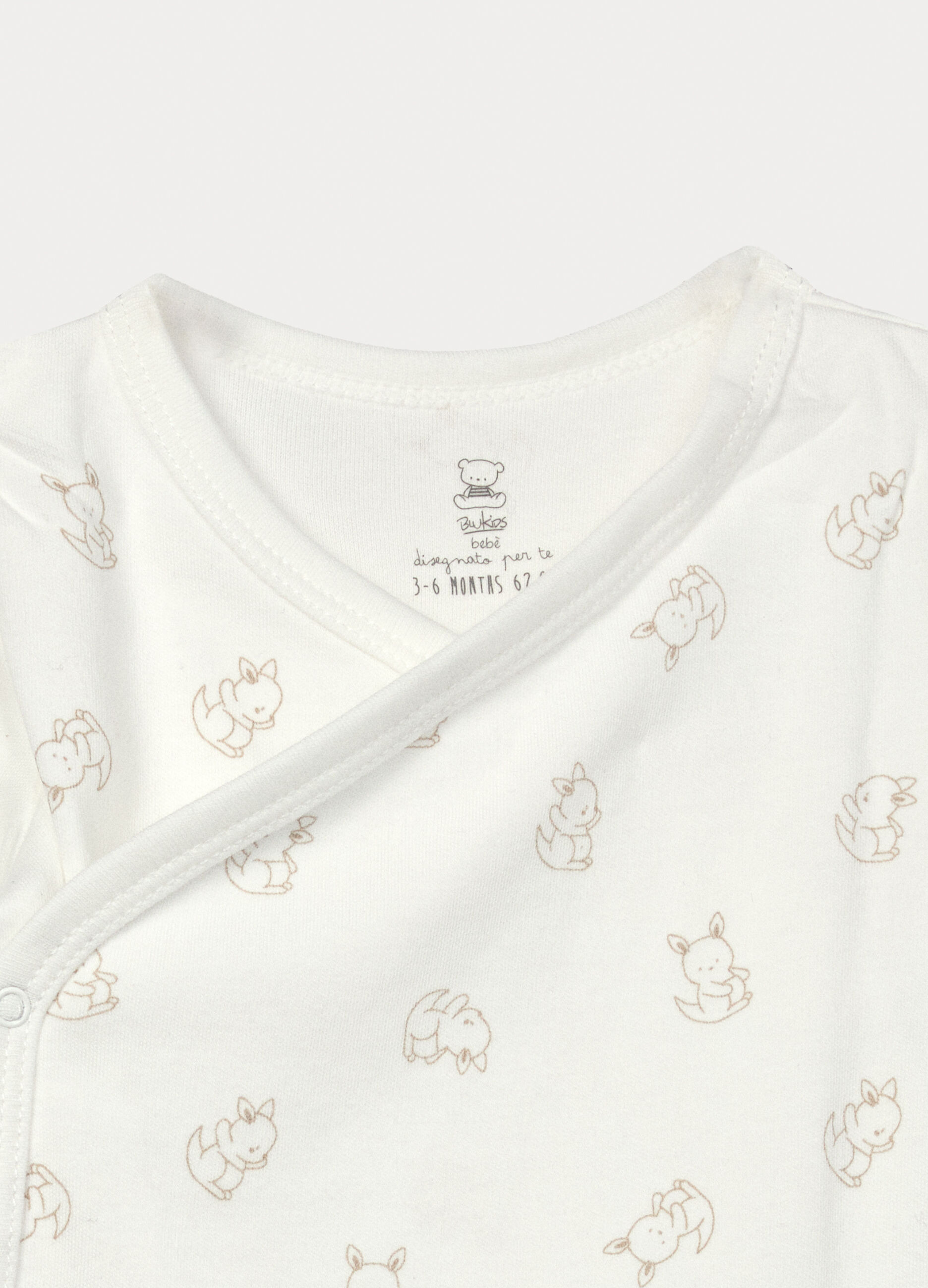 Pack 2 body in interlock di puro cotone neonato_2