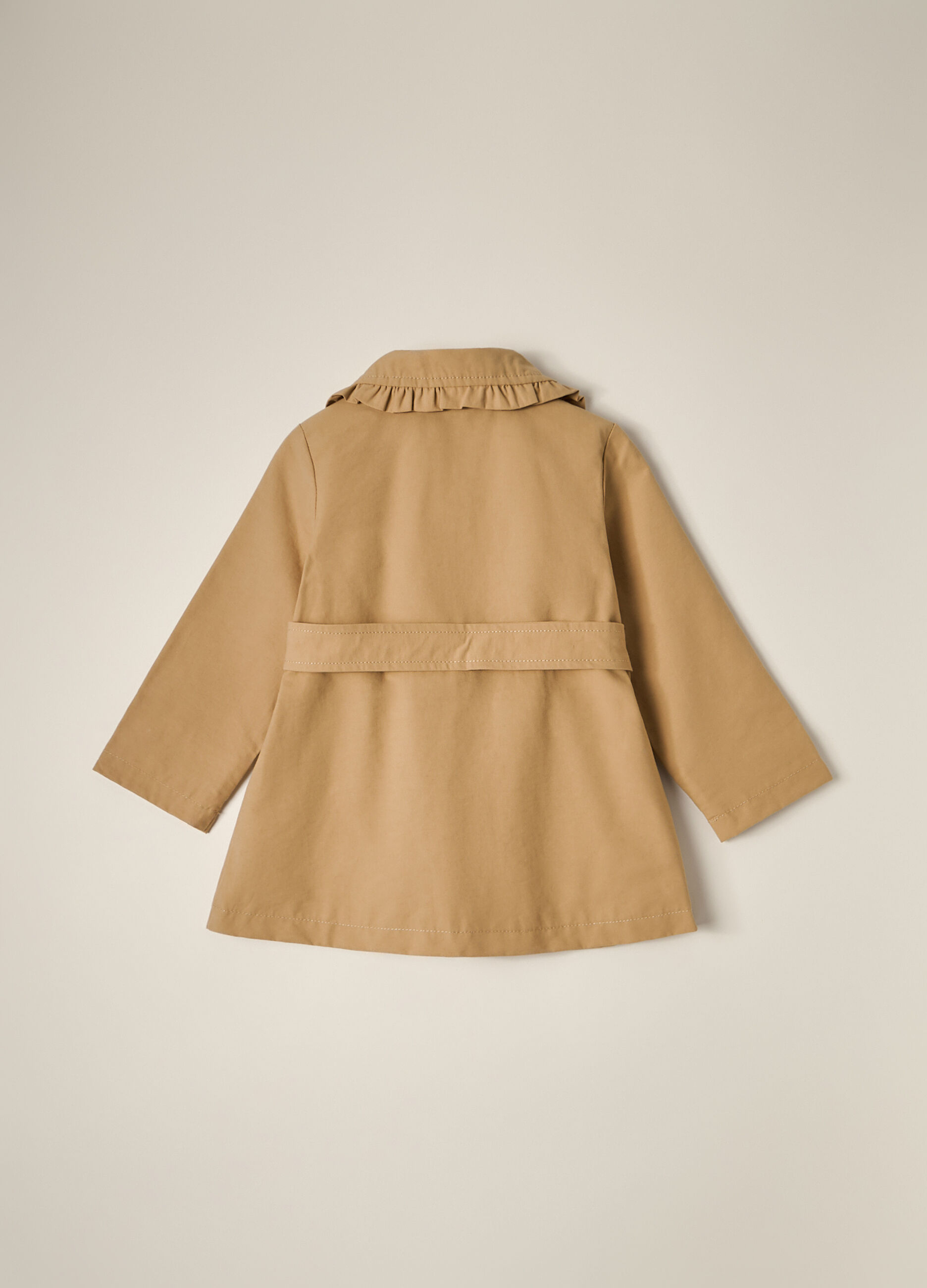 Trench in misto cotone IANA neonata_2