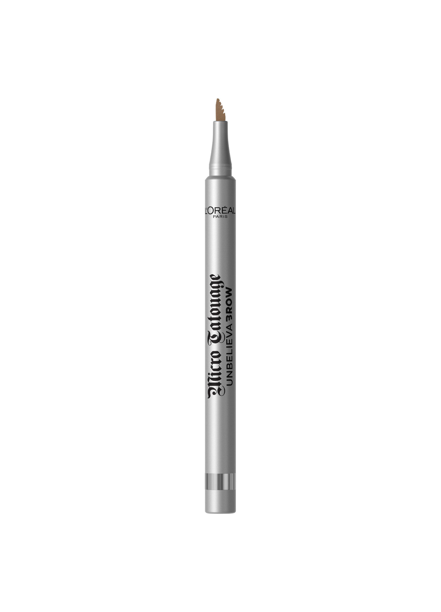 L'Oréal Paris Unbelievabrow Micro Tatouage, Pennarello per Sopracciglia, Effetto microblading, Blonde (101).