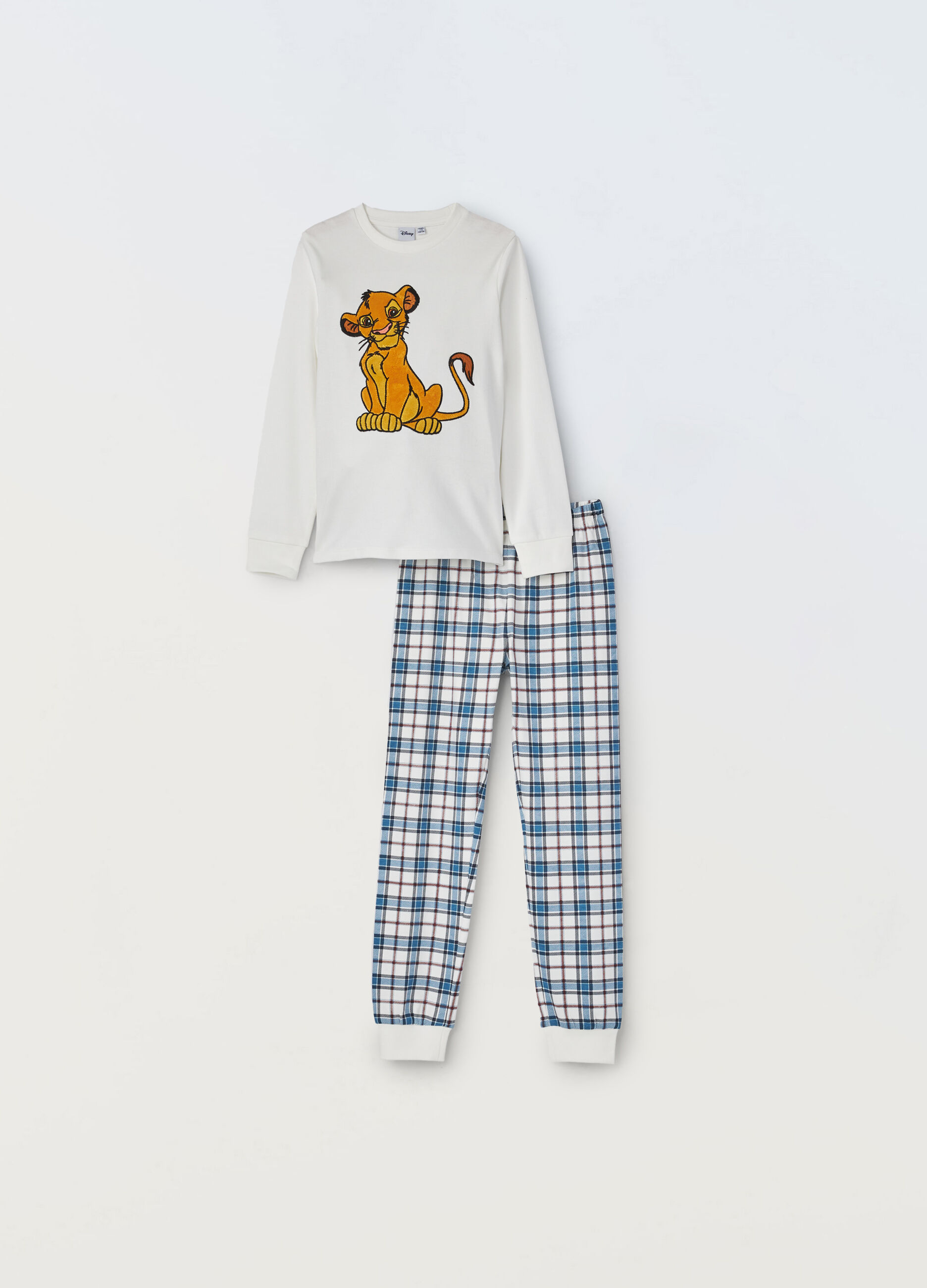 Set pigiama in puro cotone bambina_0