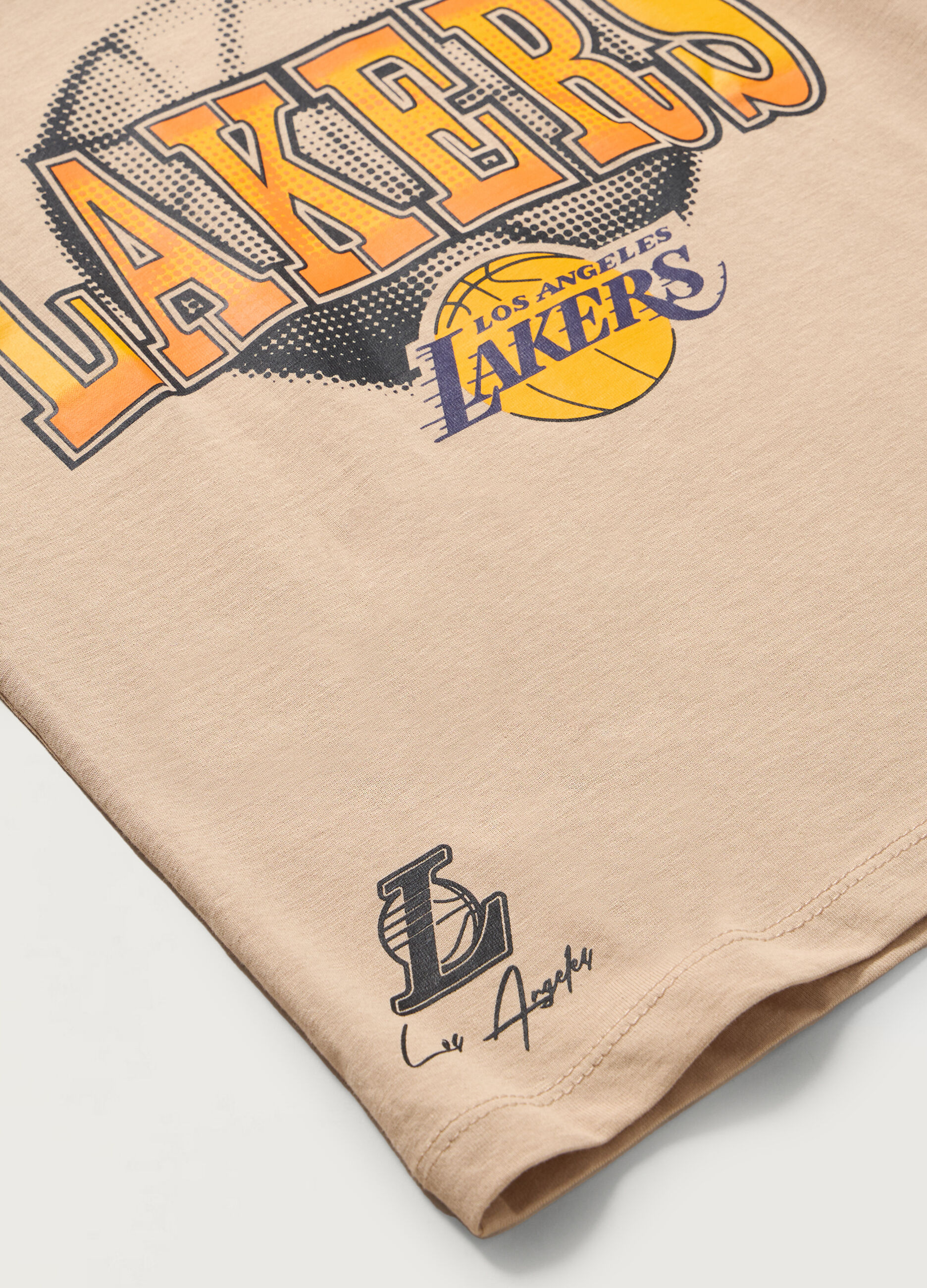 T-shirt NBA a maniche corte in puro cotone bambino_1