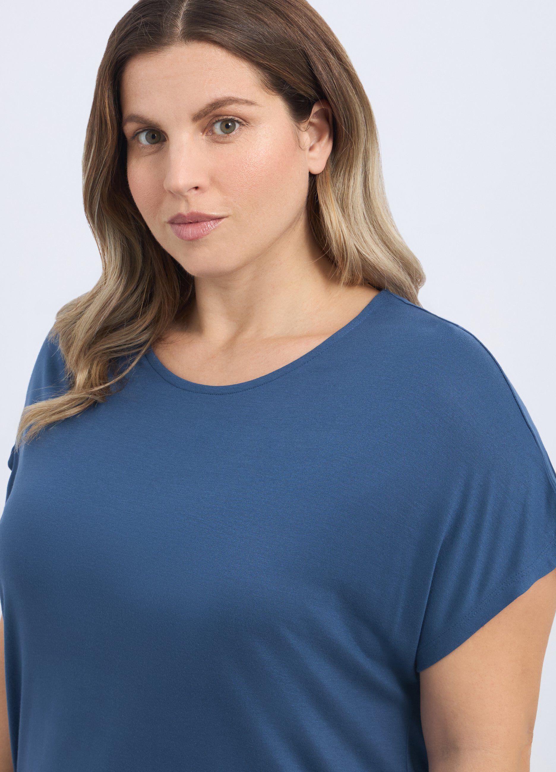 T-shirt in pura viscosa donna curvy_2