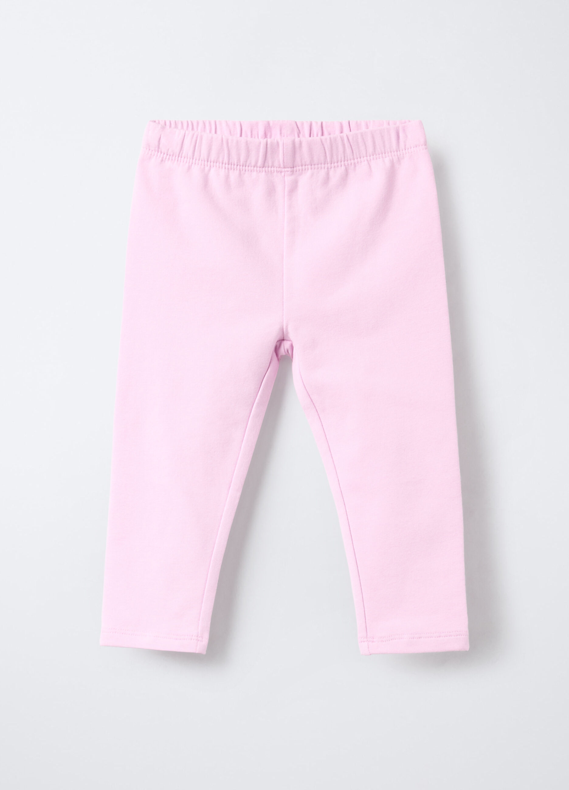 Leggings in felpa di cotone stretch Skinny Fit bimba_0