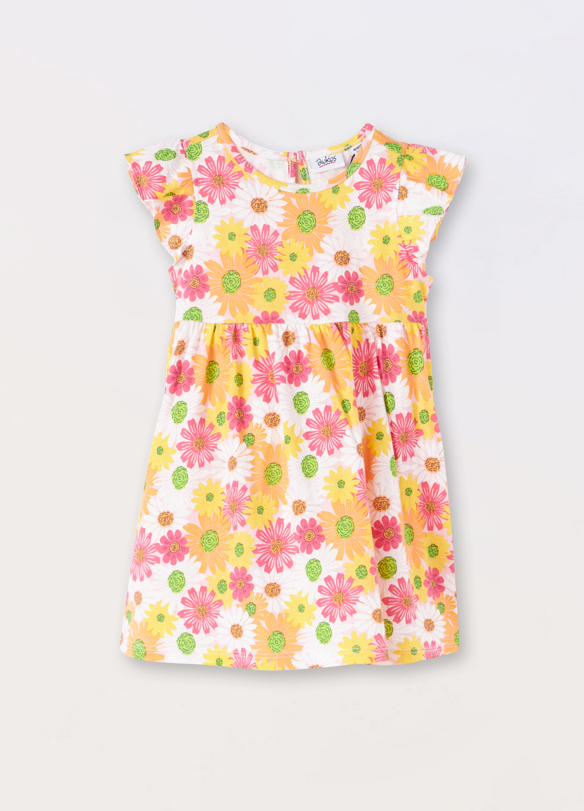 Vestito in puro cotone neonata_0