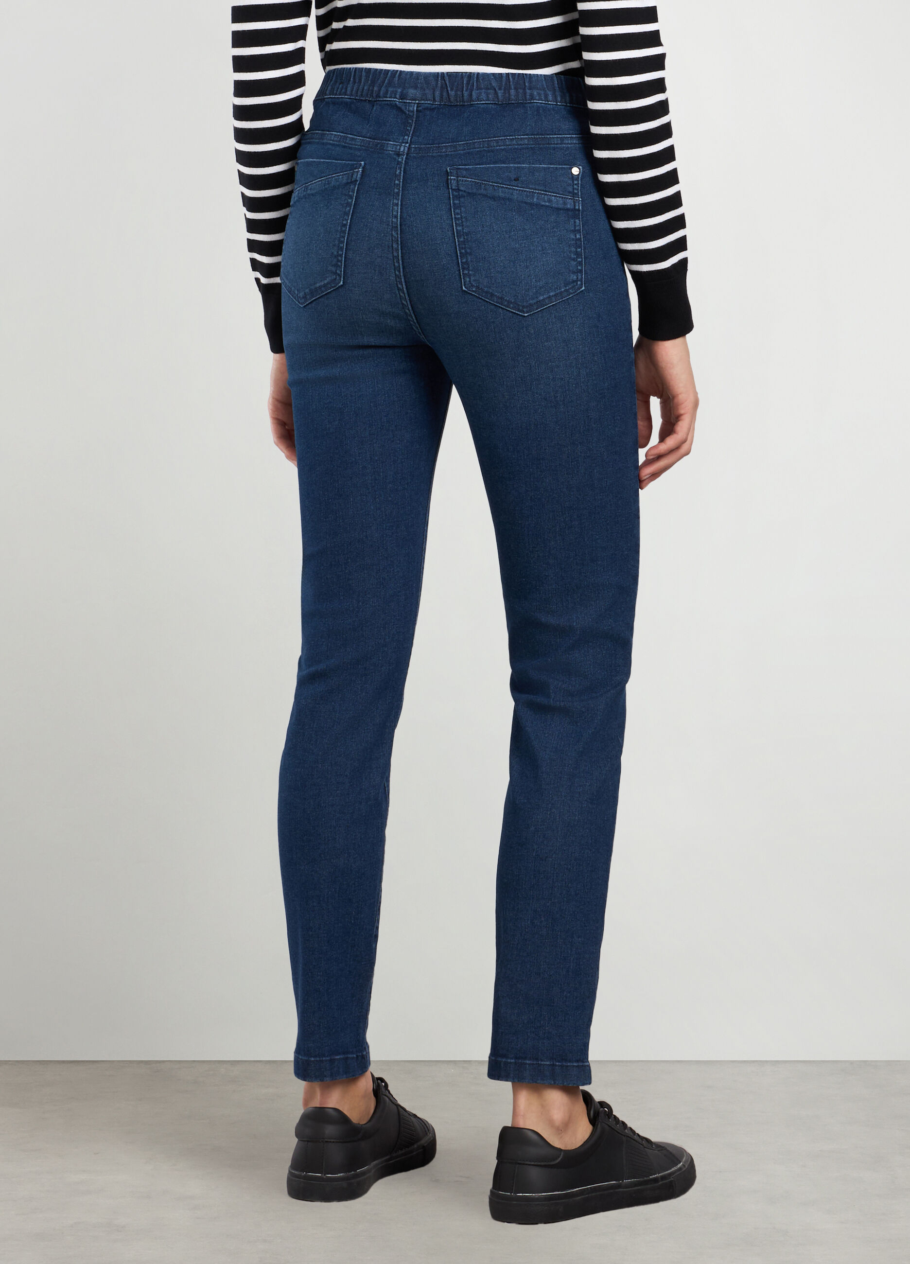 Jeggings in stretch denim donna_1