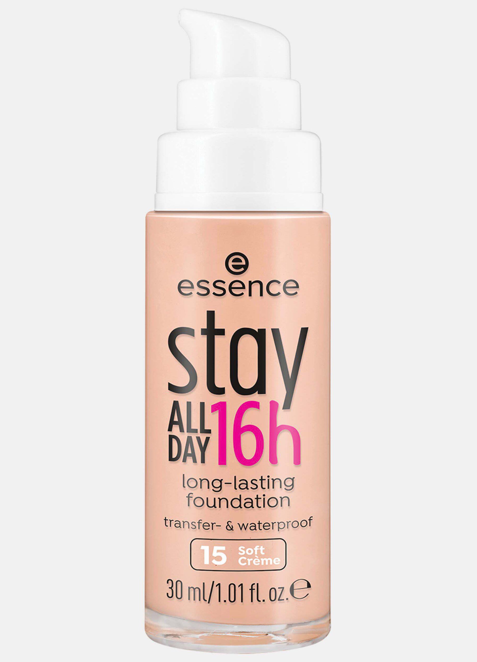 Essence stay all day 16h long-lasting fondotinta viso 15