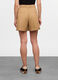 Bermuda Fit Regular con fondo risvoltato cotone stretch trattato donna_2