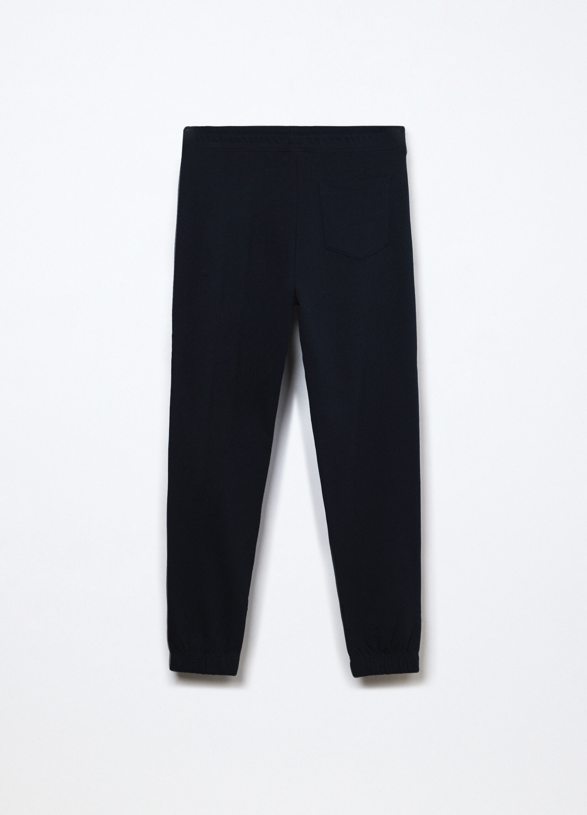 Jogger cargo in french terry di puro cotone ragazzo_1