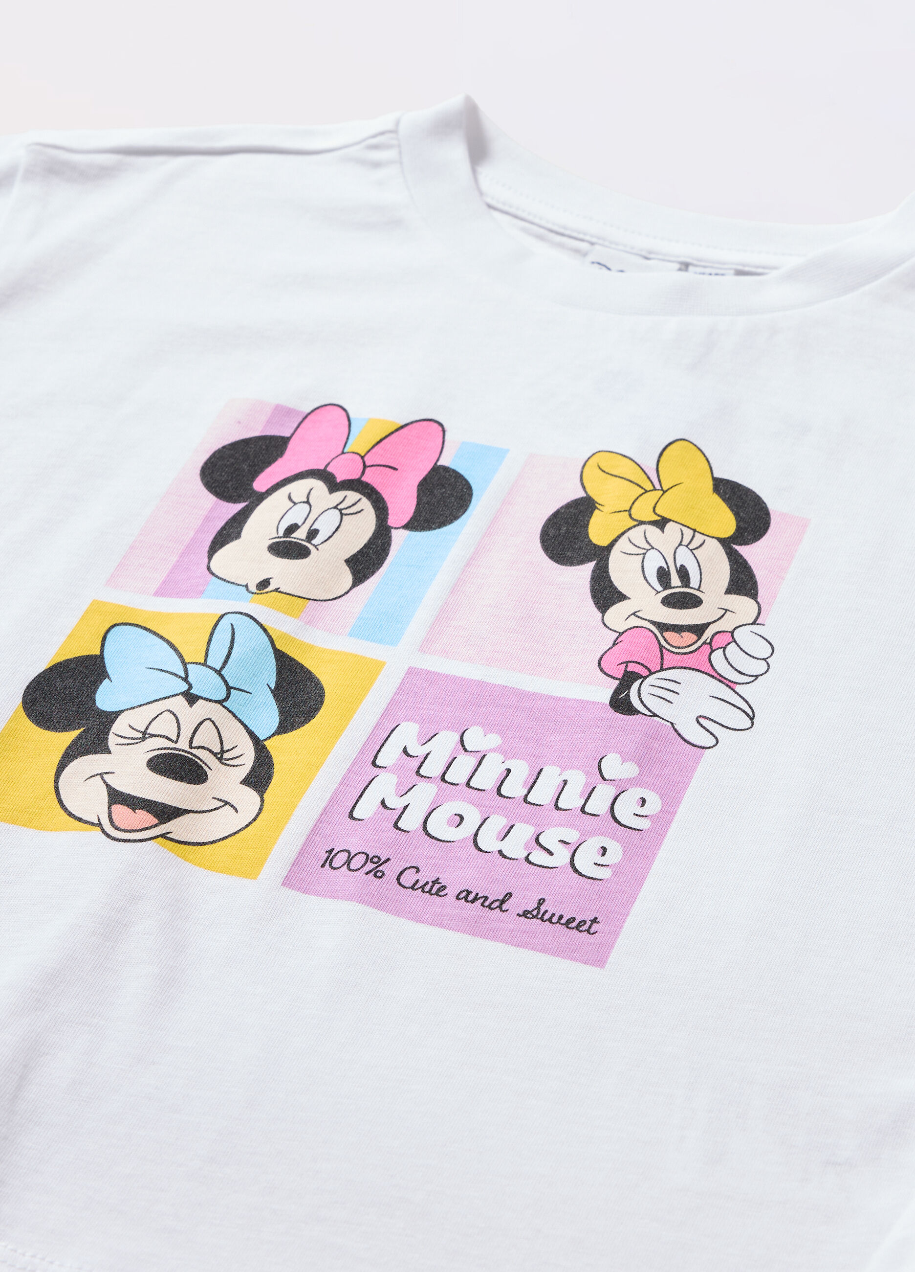T-shirt in jersey di puro cotone bambina_1