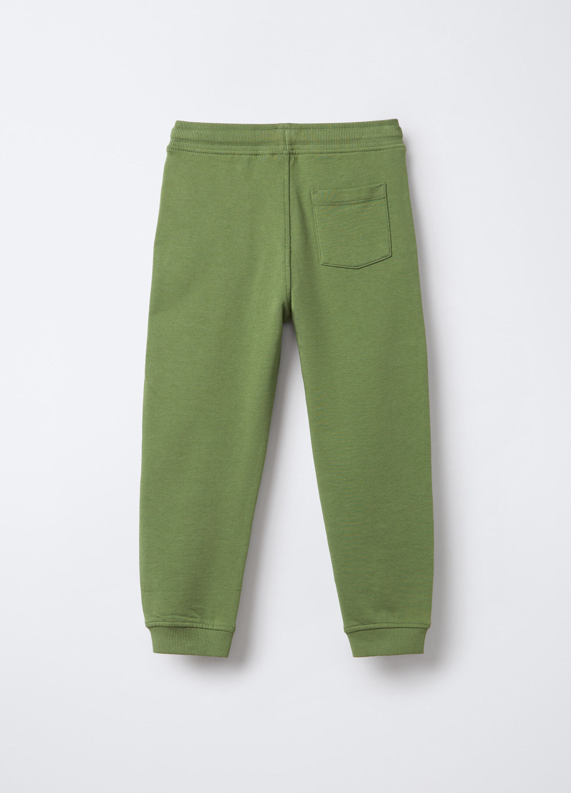 Jogger in cotone garzato Comfort Fit bambino_1