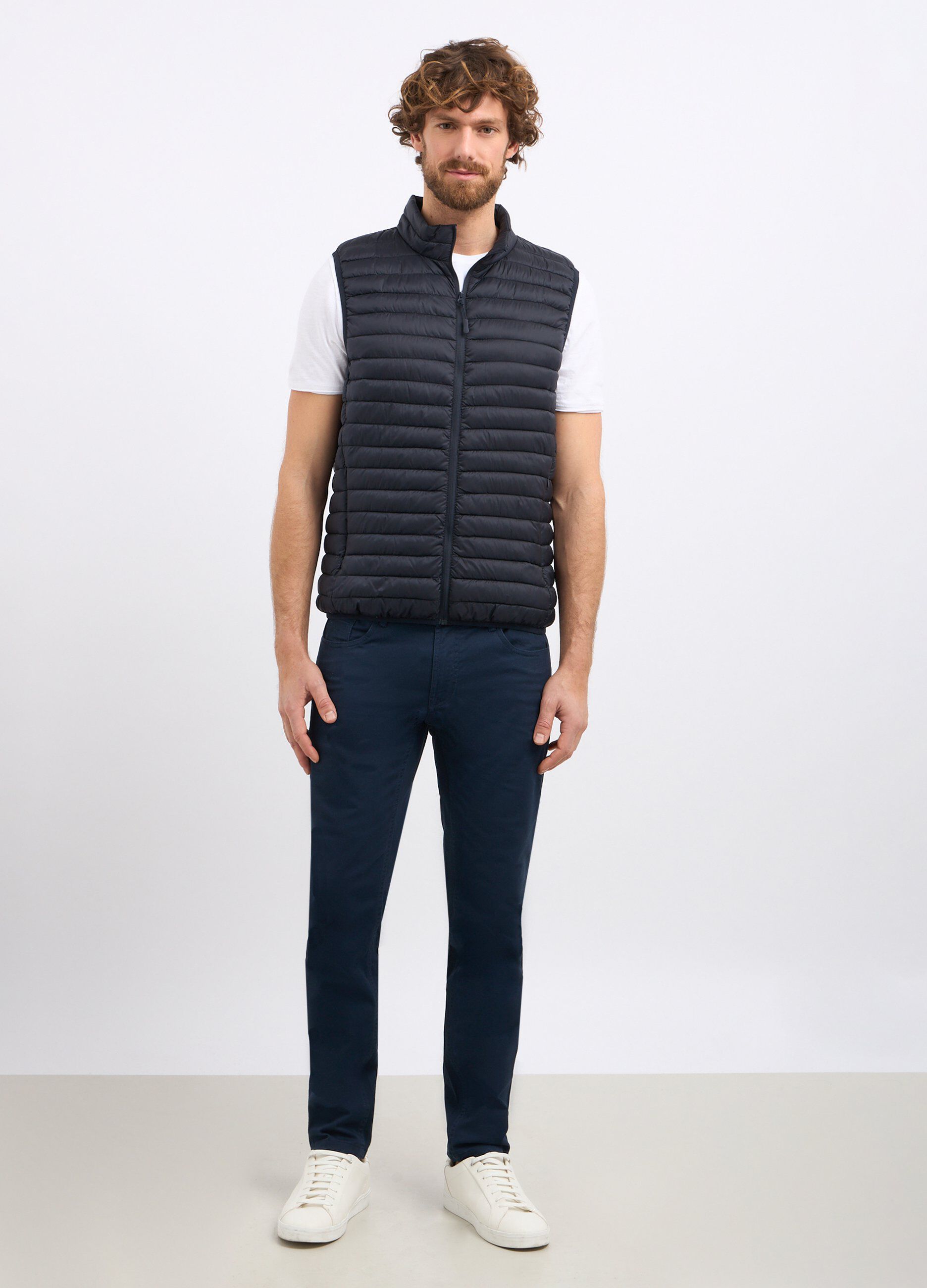 Gilet imbottito full zip uomo_0