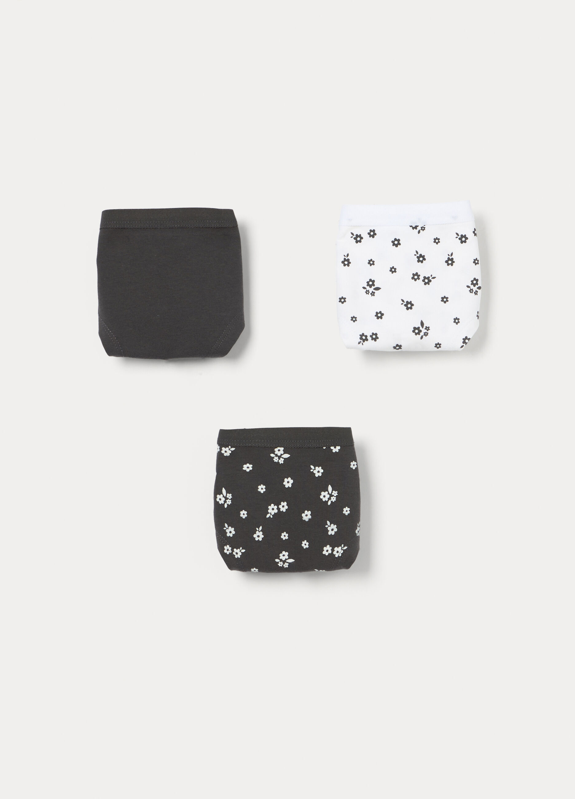 Pack 3 slip in jersey di cotone stretch ragazza_0