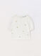 T-shirt in jersey di cotone stretch bambina_0