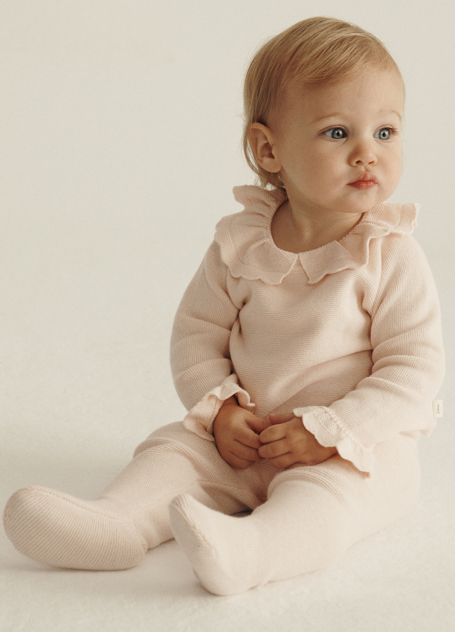 Set tricot in puro cotone IANA neonata_0