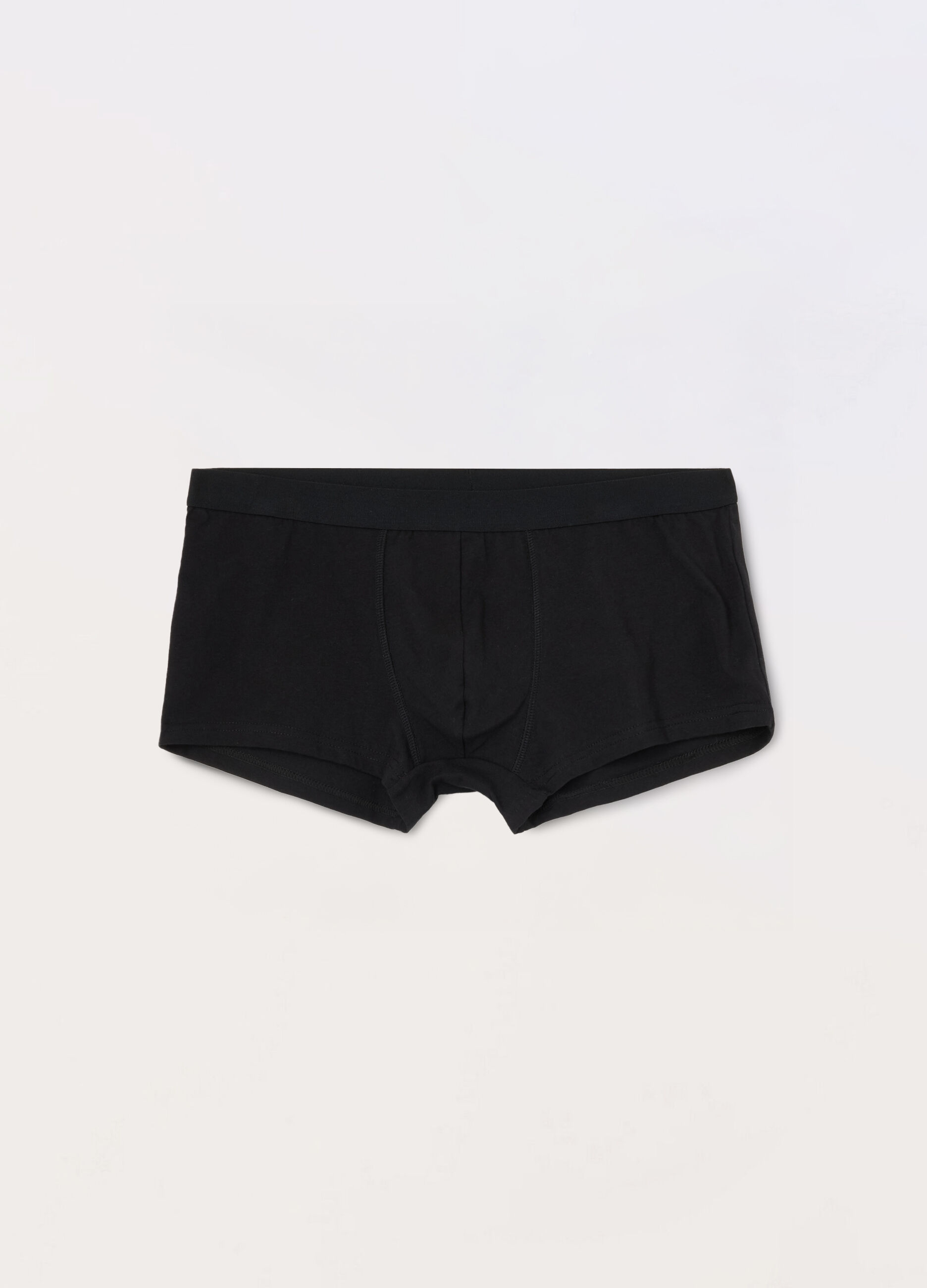 3 pack boxer in cotone strech tinta unita uomo_1