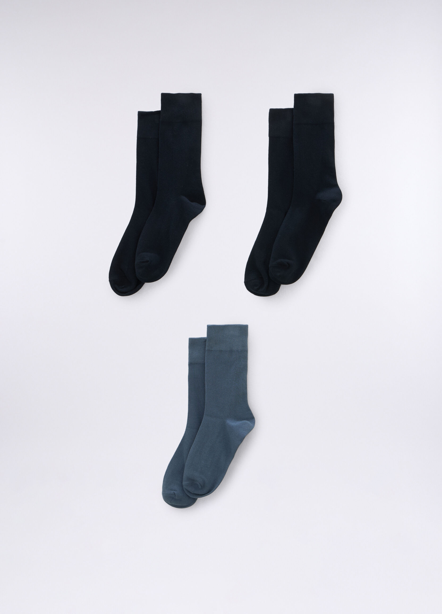 3 pack calze corte in cotone stretch uomo_0