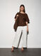 Pantaloni regular fit stretch donna_0