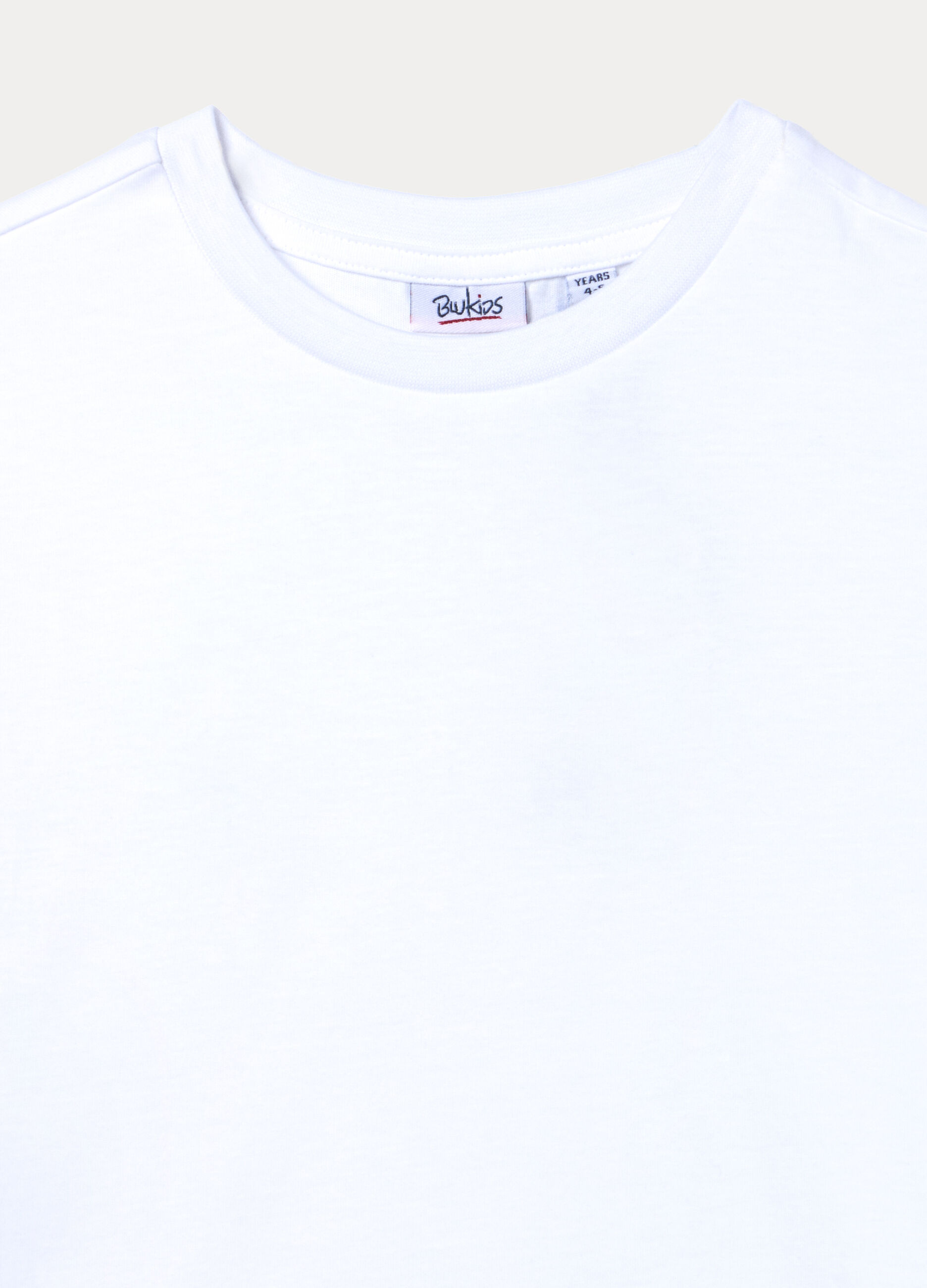 T-shirt girocollo in jersey di puro cotone bambino_2