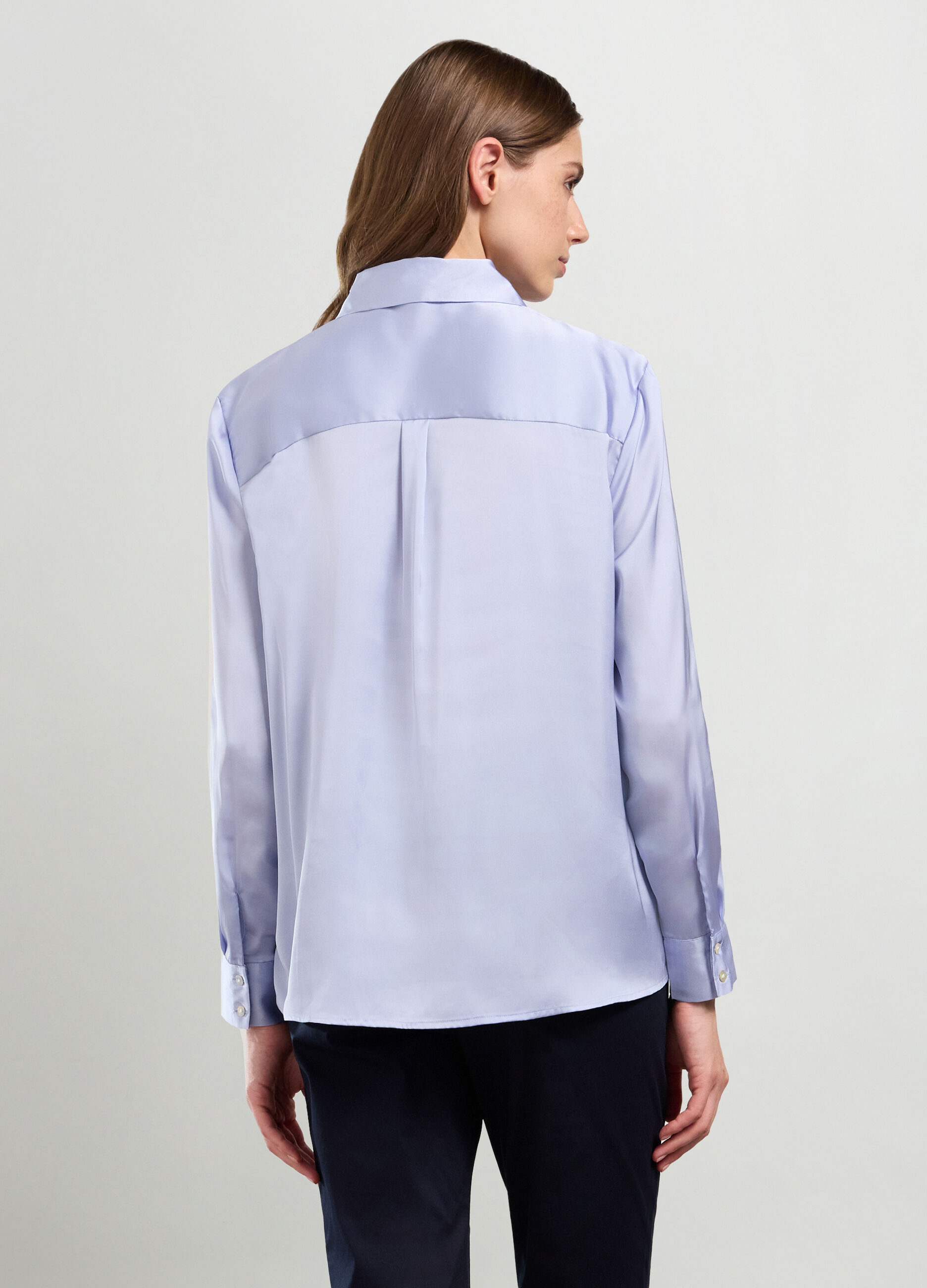 Camicia in raso donna_1