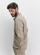 Giacca a camicia in lino e cotone uomo_4