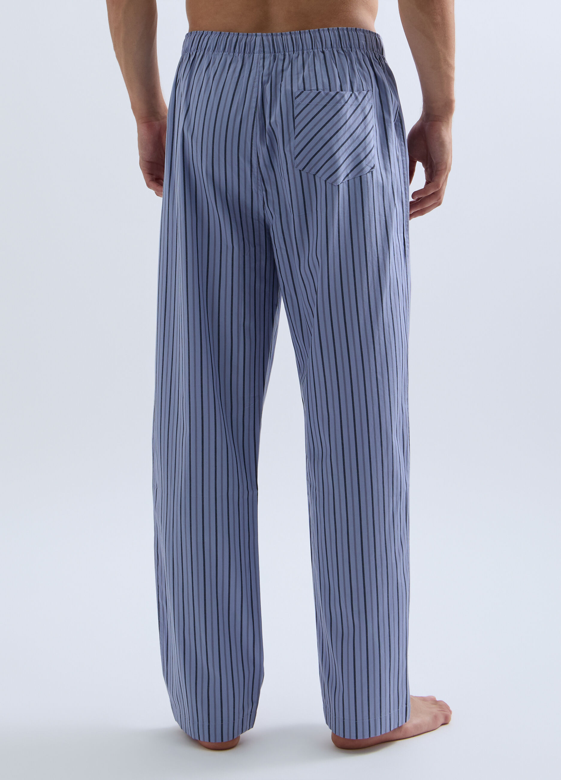 Pantalone pigiama in tela di cotone uomo