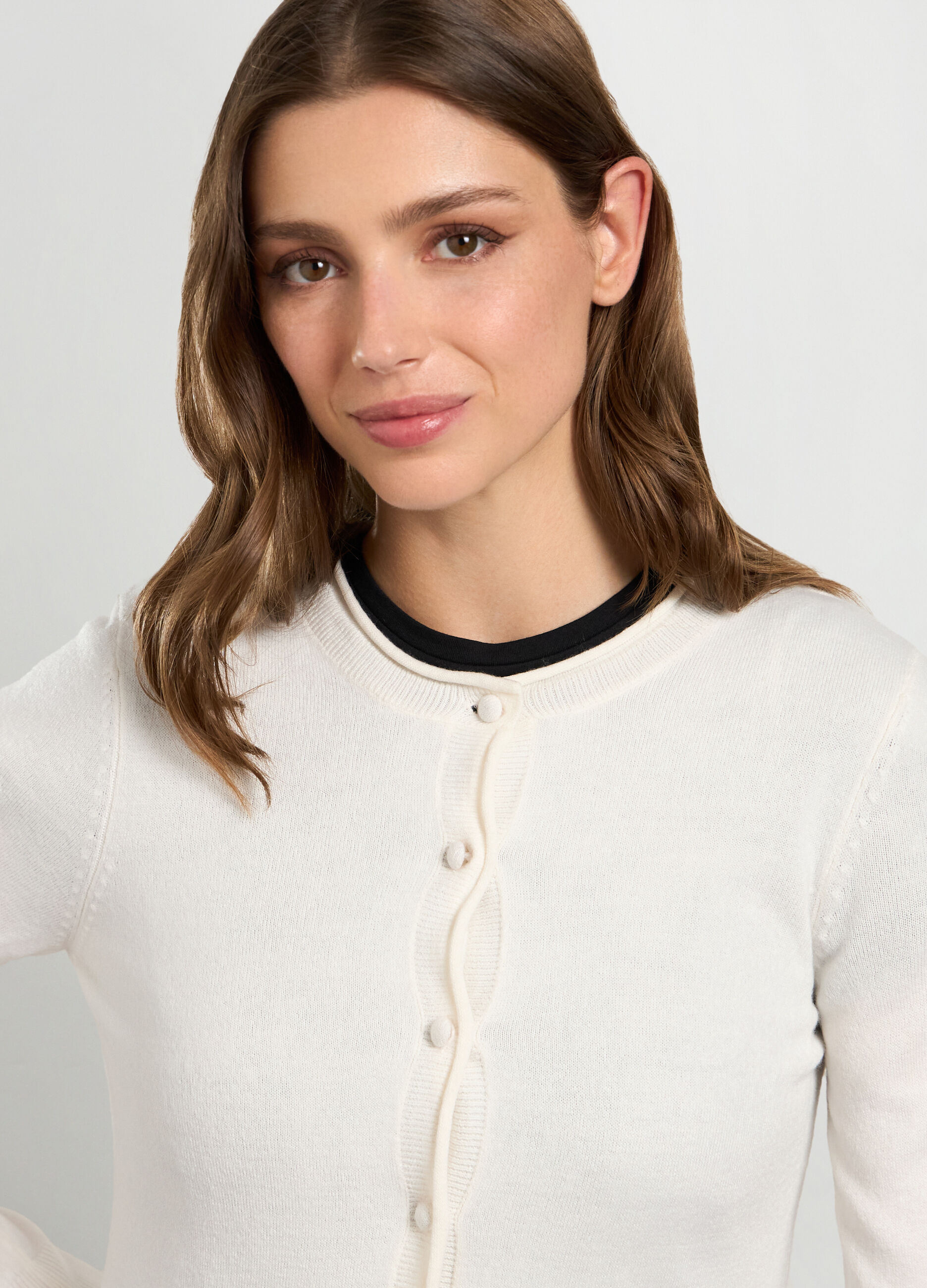 Cardigan tricot donna_2