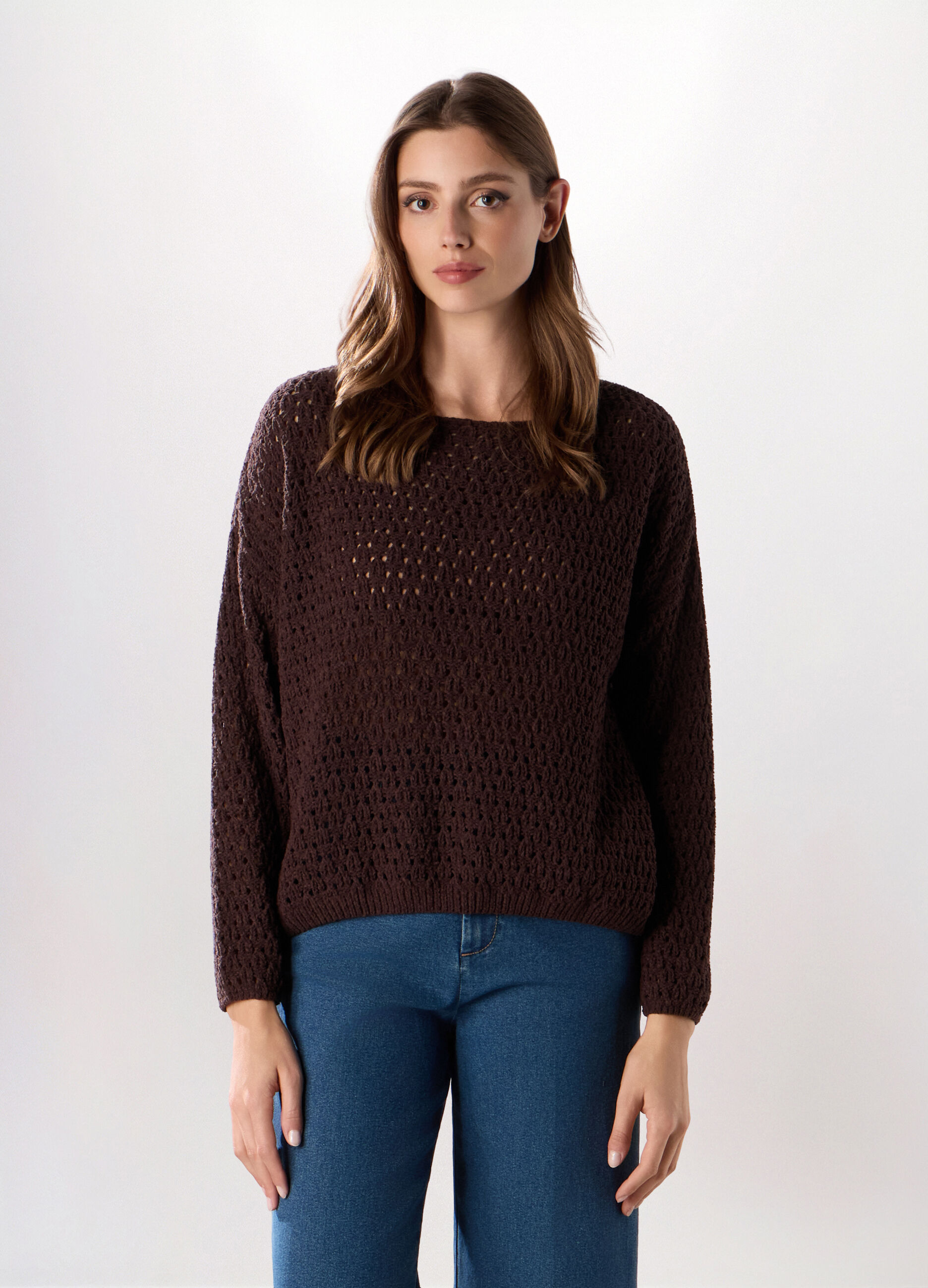 Tricot in ciniglia donna_0
