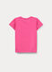 T-shirt girocollo in jersey di cotone stretch bambina_1
