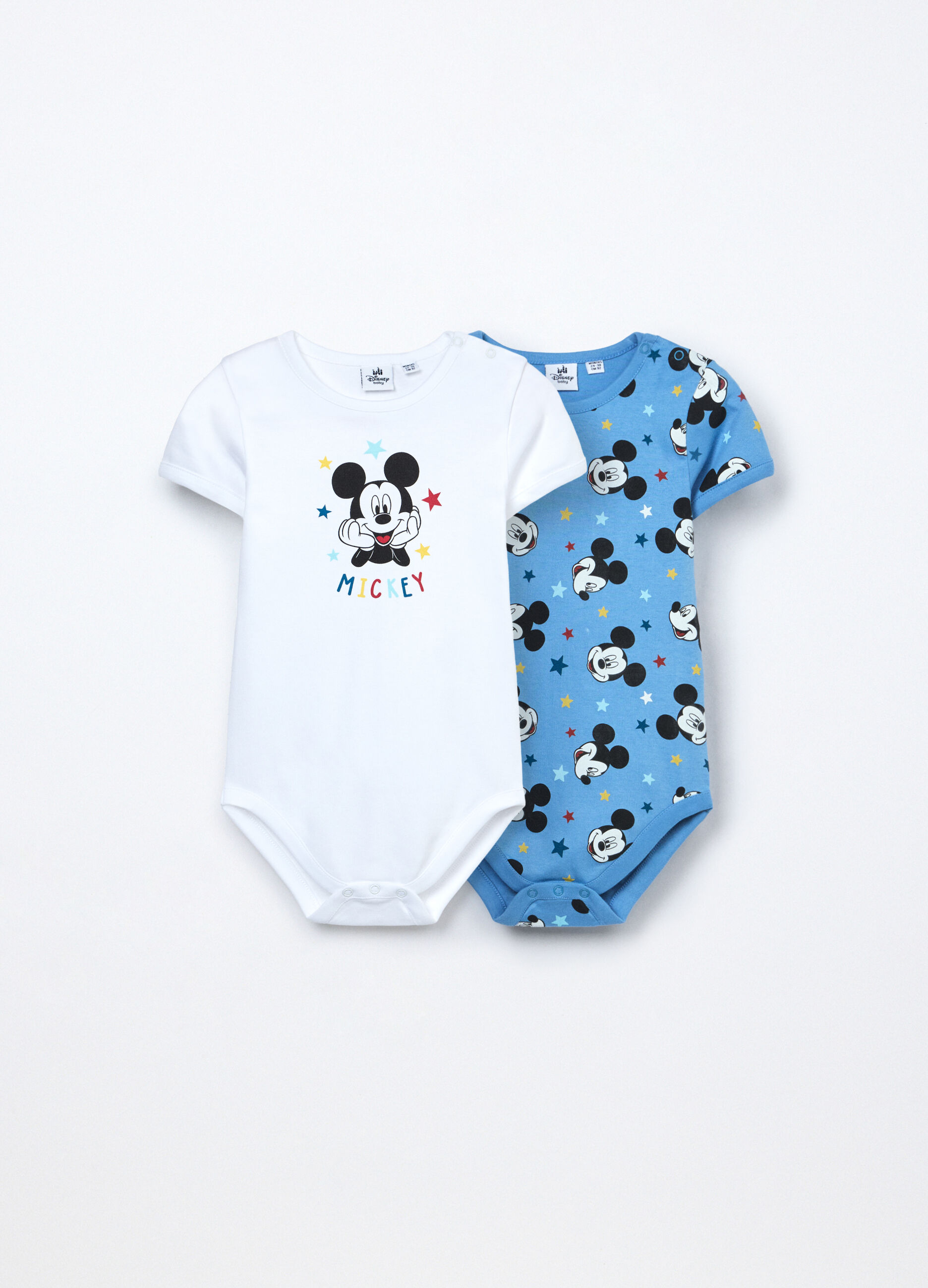 Pack 2 body in interlock di puro cotone neonato_0