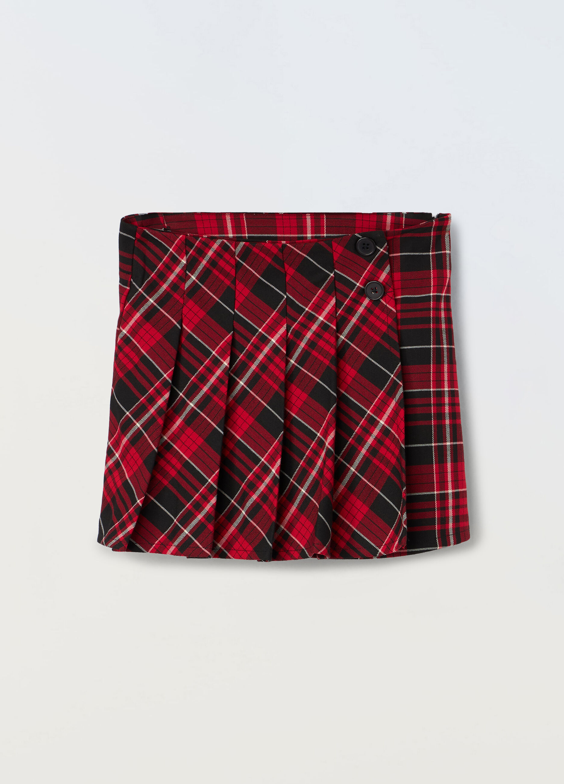 Gonna a portafoglio i tartan ragazza_0