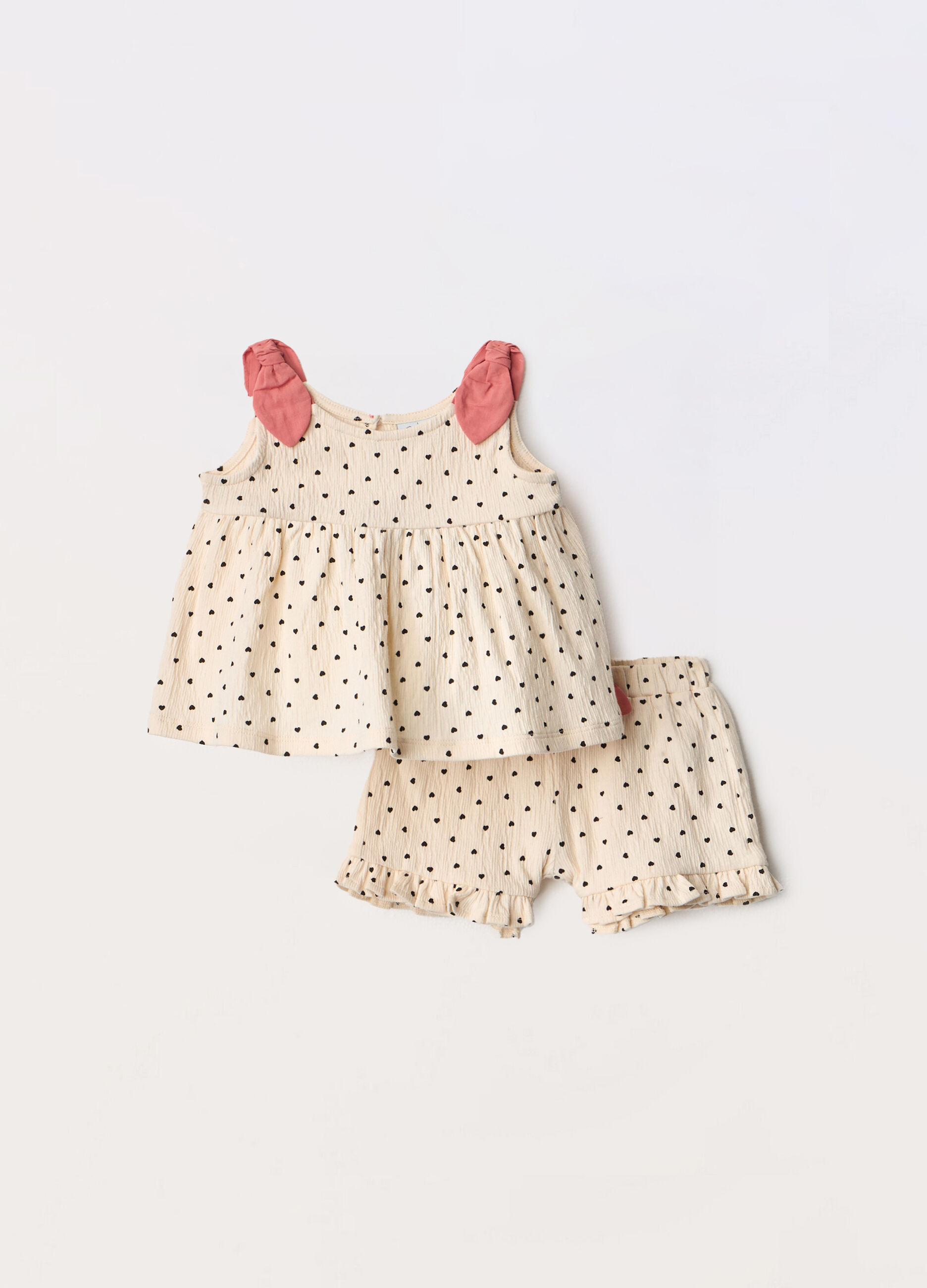 Jogging set in misto cotone neonata_0
