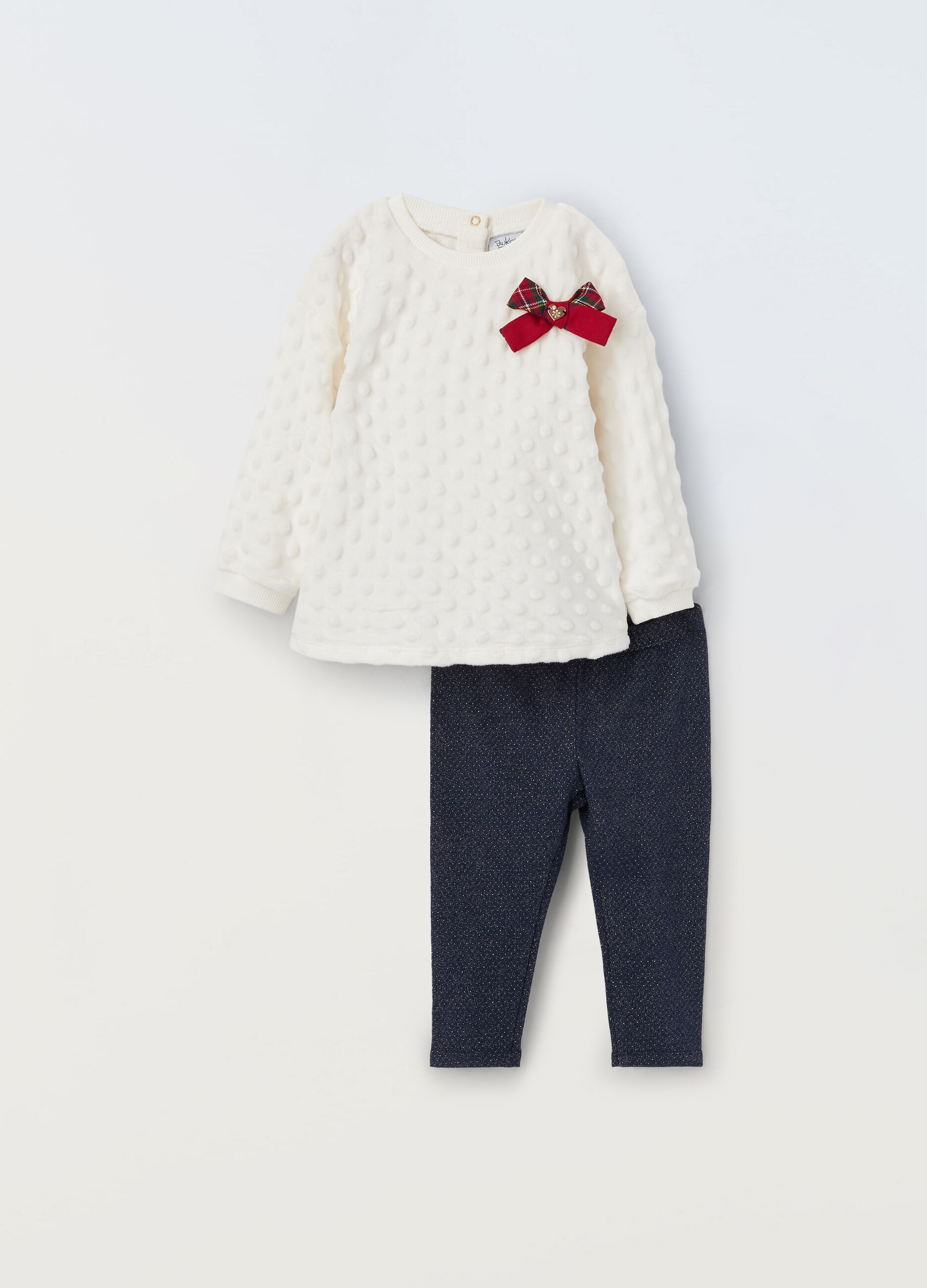 Jogging set velour neonata_0