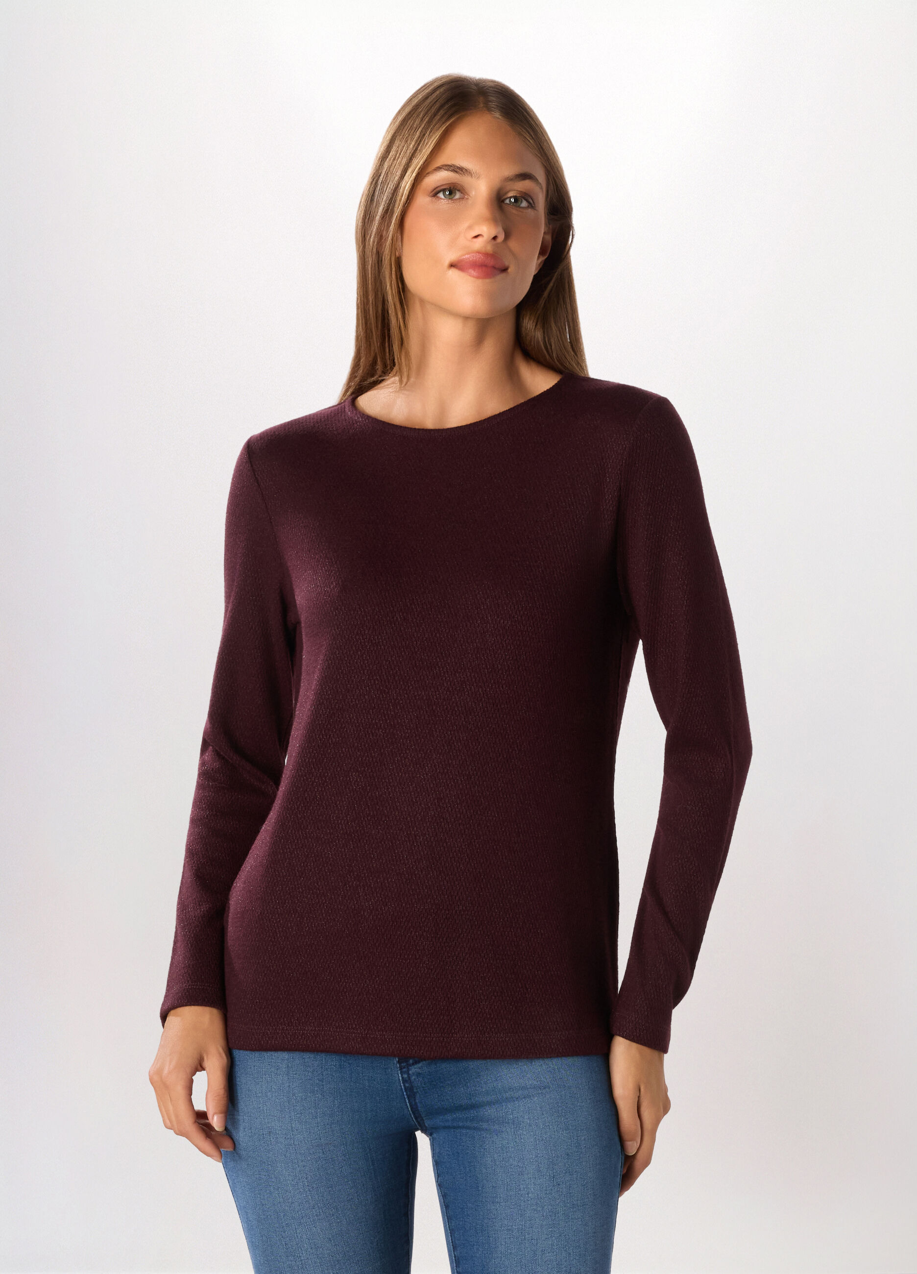 T-shirt misto viscosa donna_0