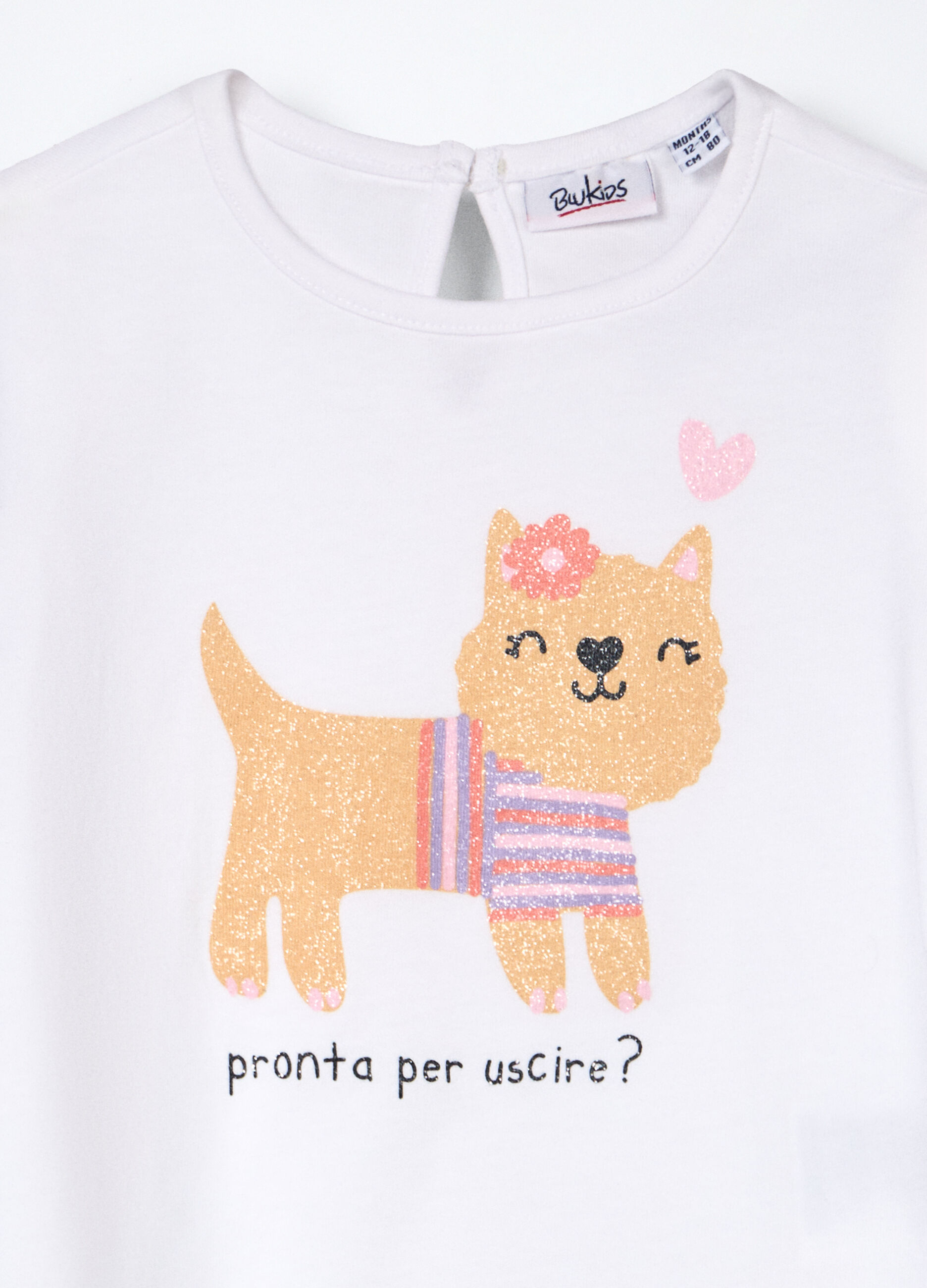T-shirt in jersey di puro cotone neonata_2