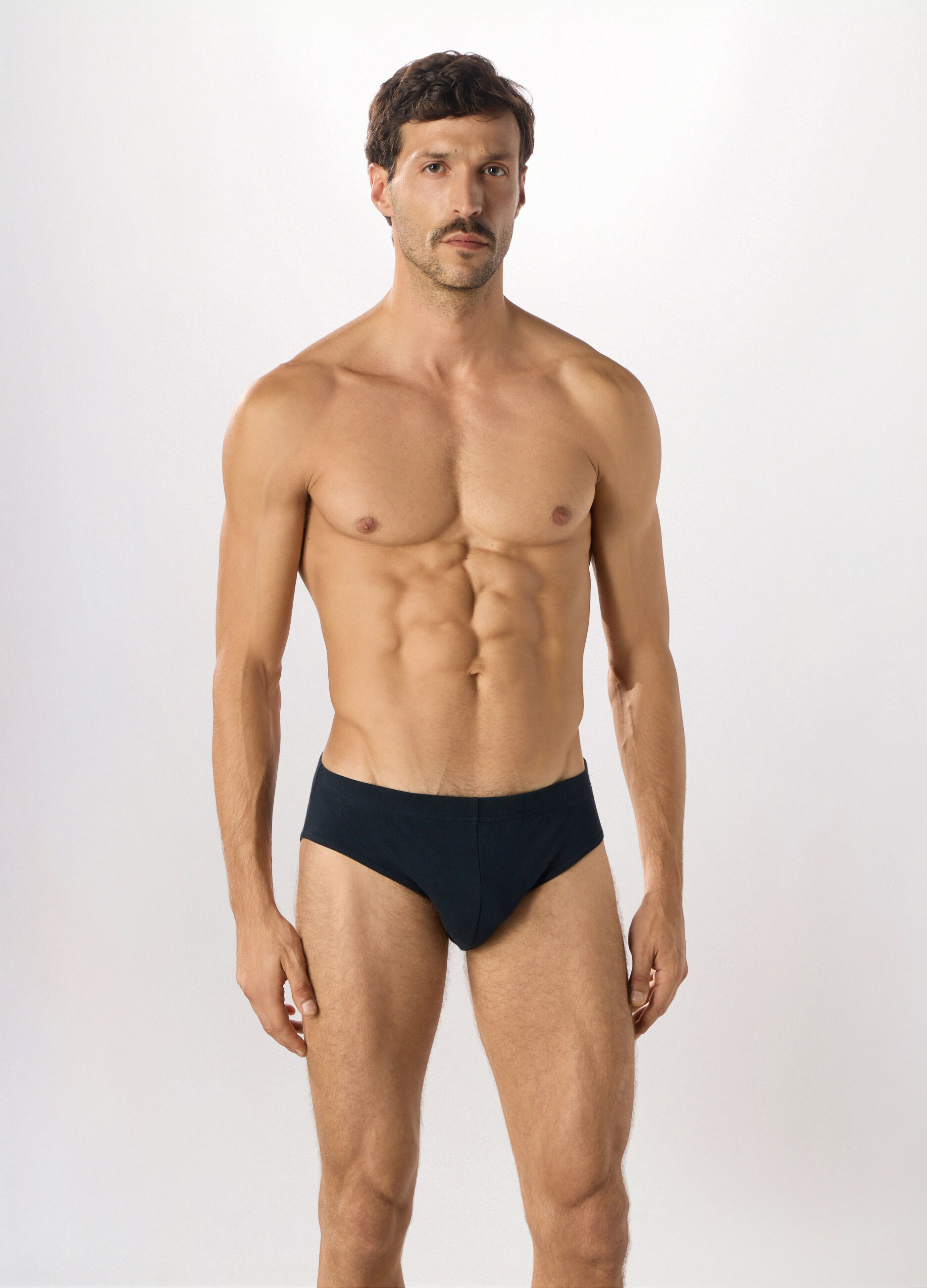 Slip in cotone stretch uomo_0