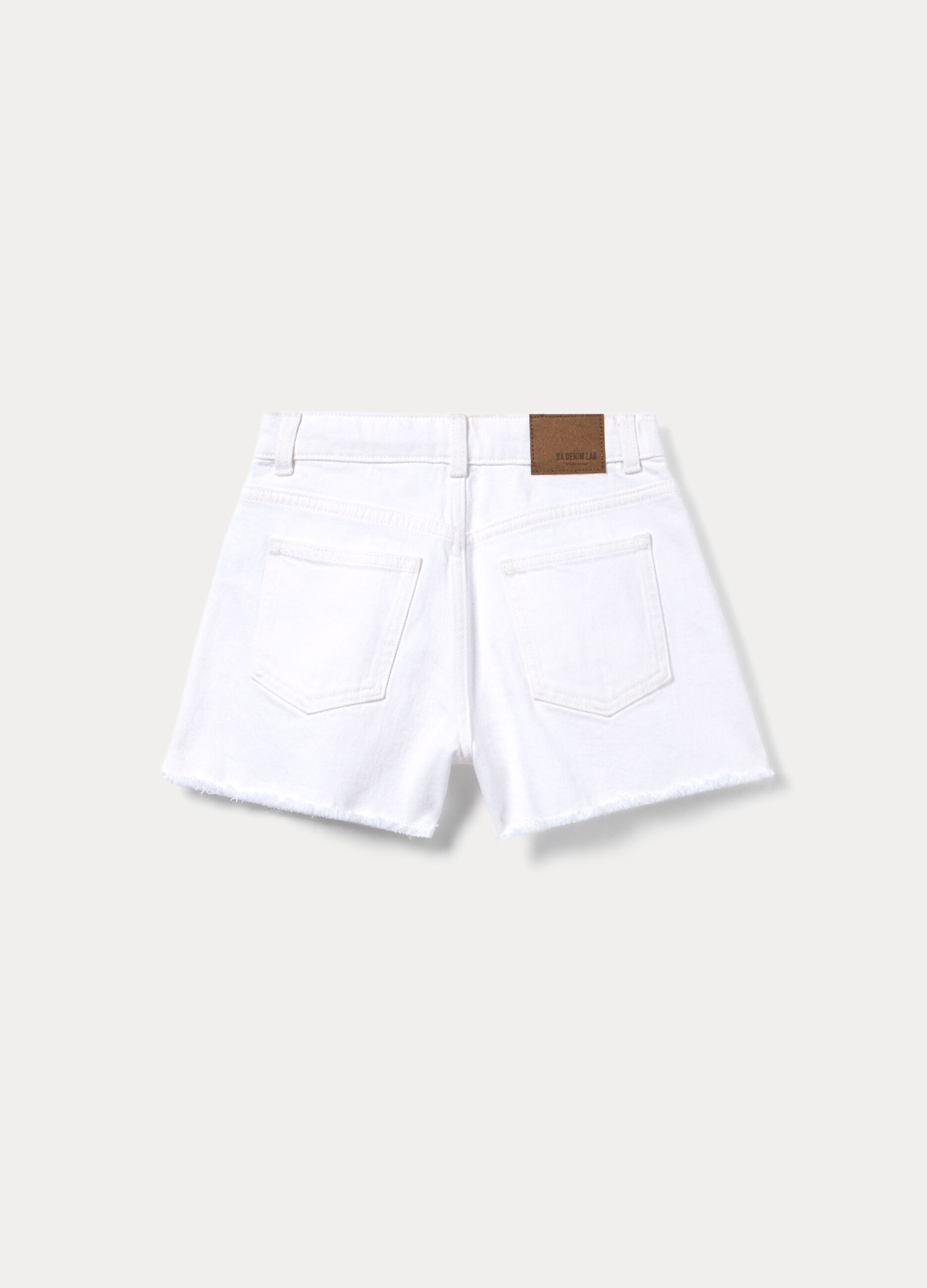 Shorts in comfort stretch denim ragazza_1