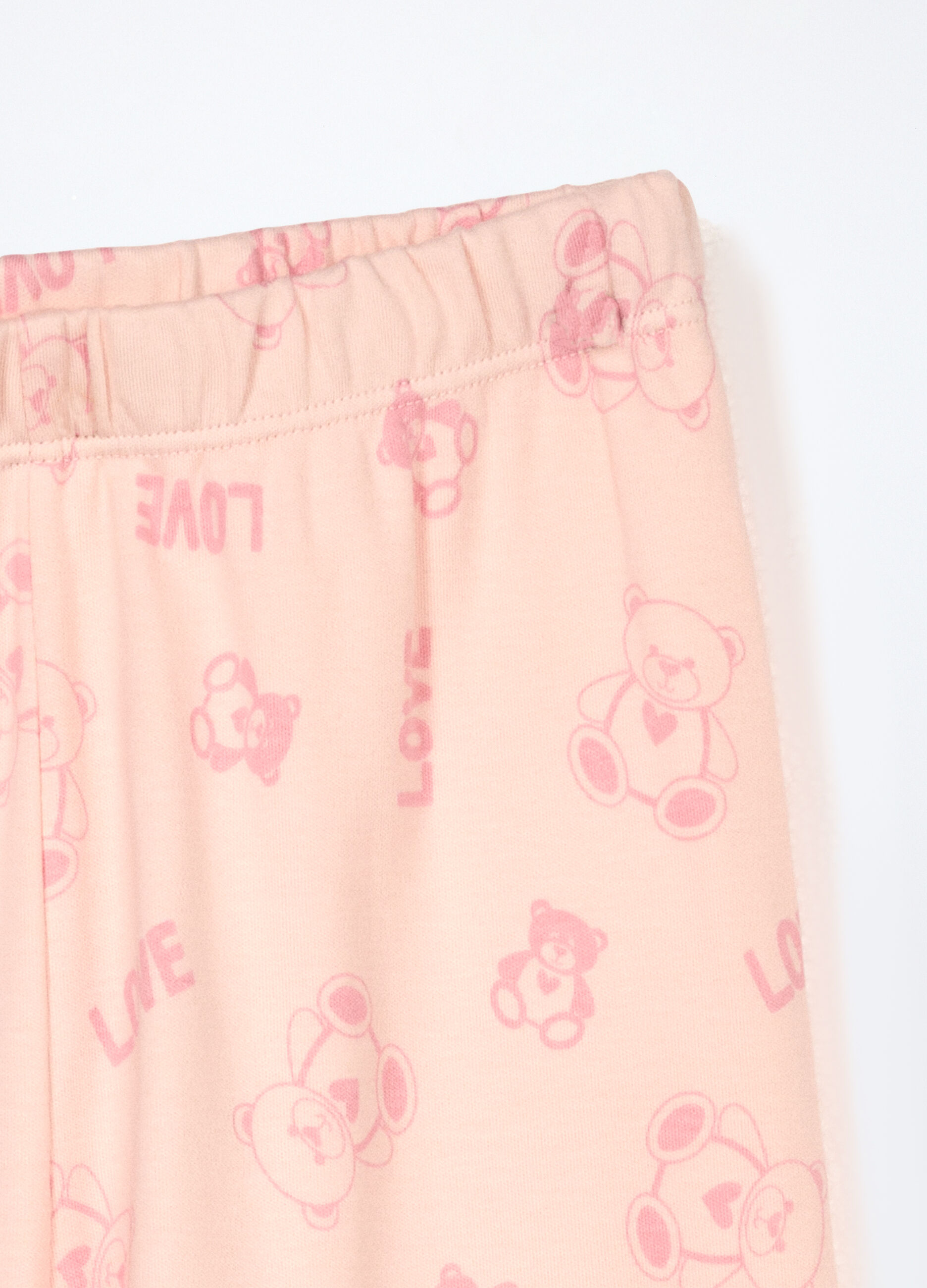 Set pigiama in interlock di puro cotone bambina_3