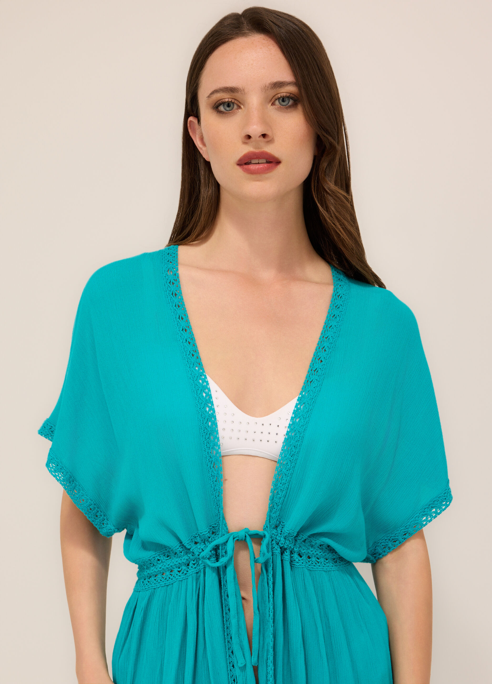 Copricostume in pura viscosa donna_2
