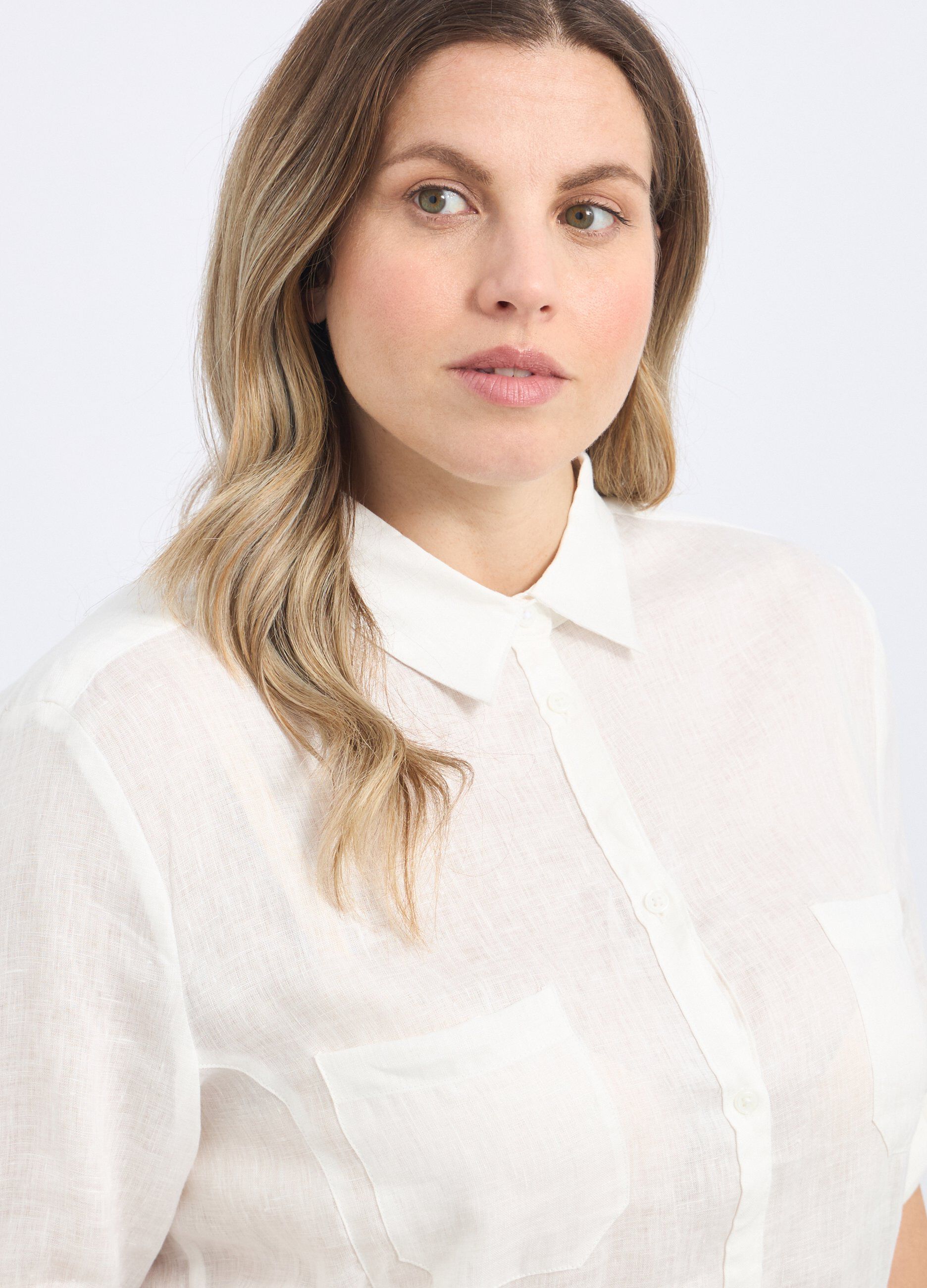 Camicia in puro lino donna curvy_2