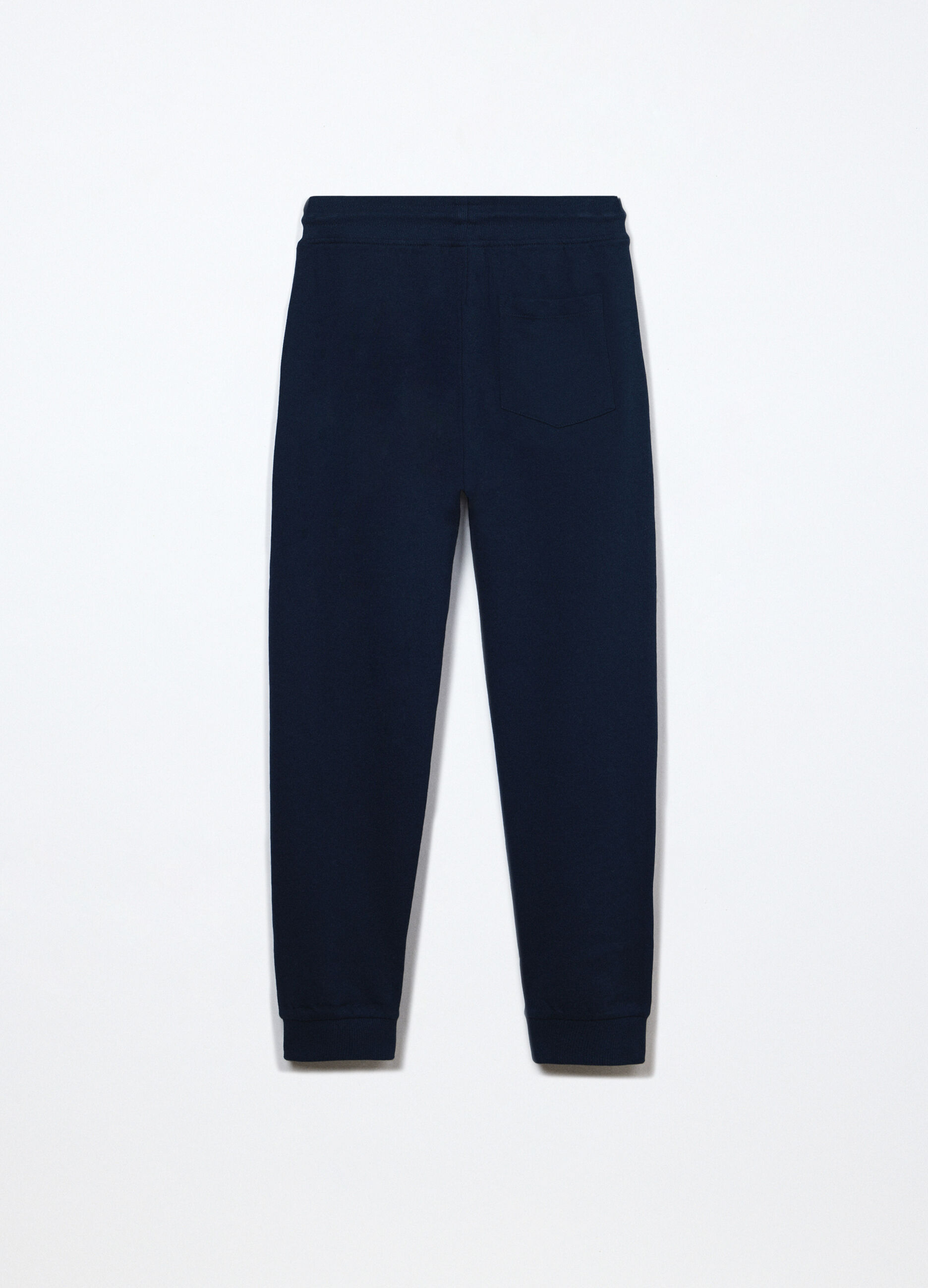 Jogger in french terry di puro cotone ragazzo_1