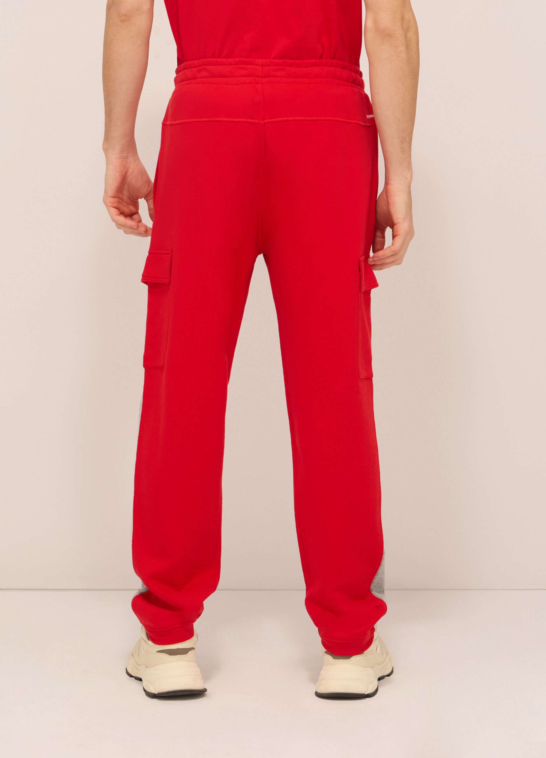 Jogger sportivi in misto cotone uomo_1