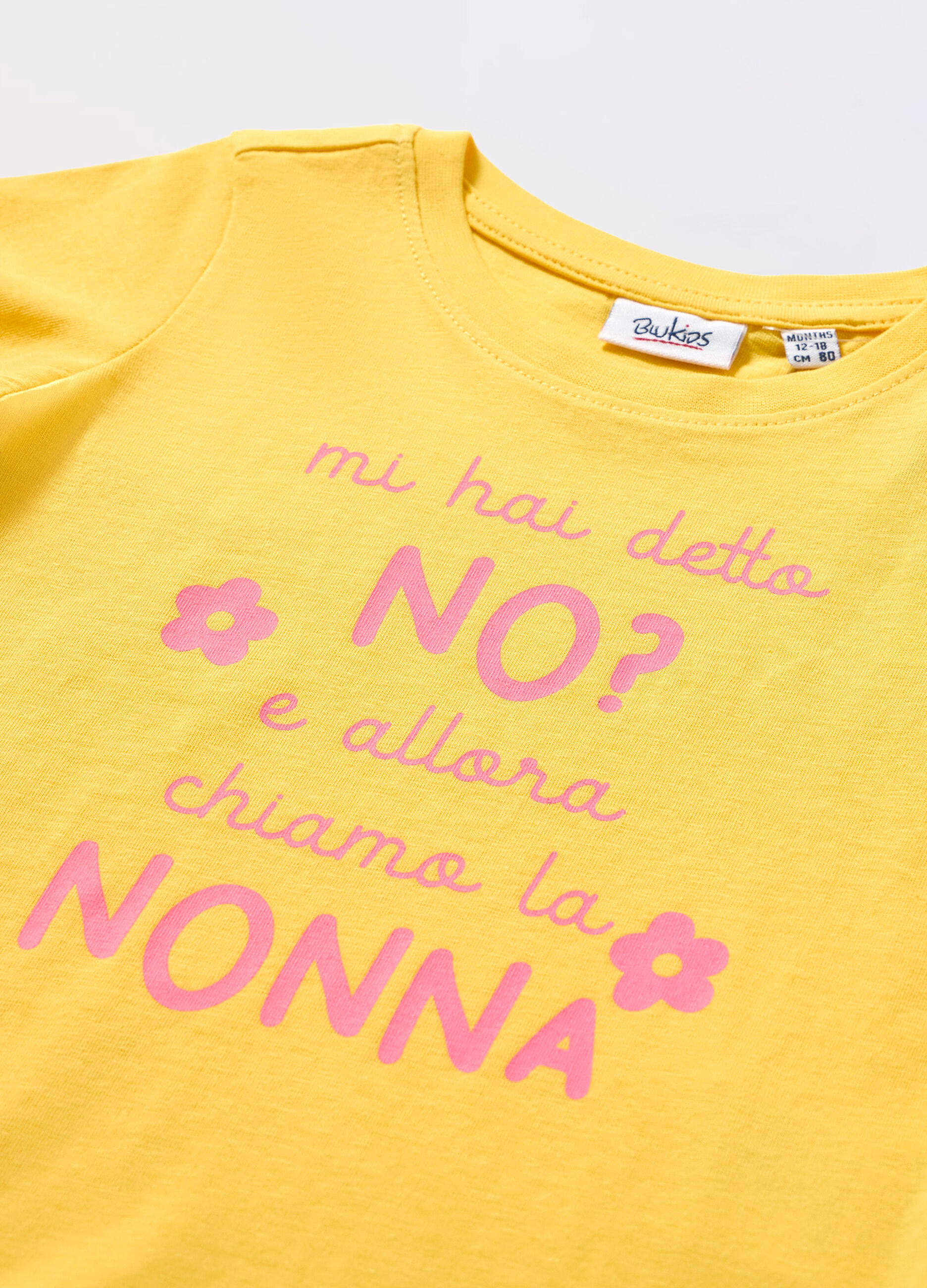 T-shirt in jersey di puro cotone neonata_1