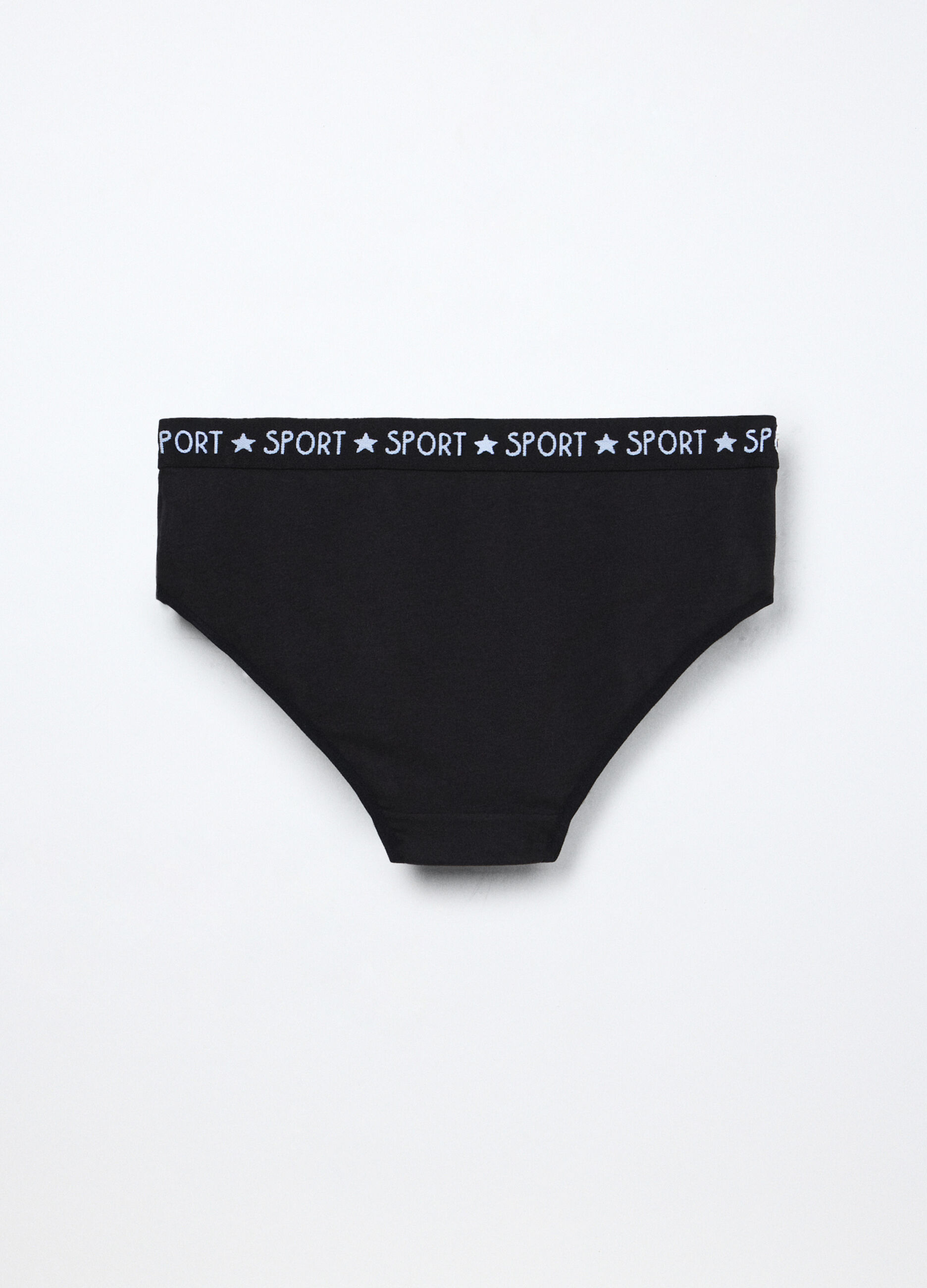 Slip in jersey di cotone stretch ragazza_1